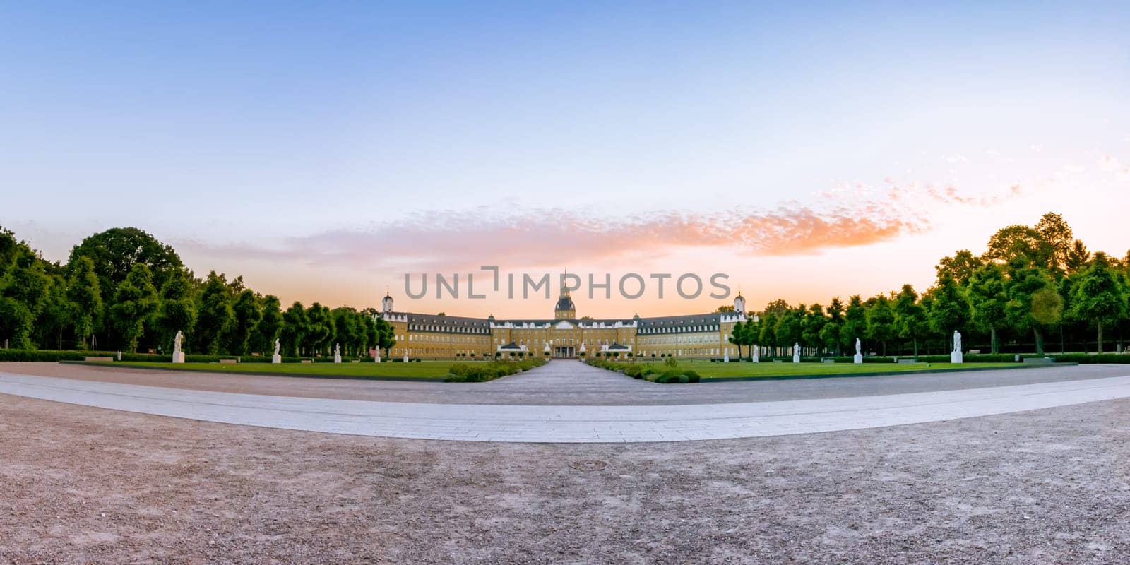 Karlsruhe Palace Center of City Germany Castle Schloss Architecture Park