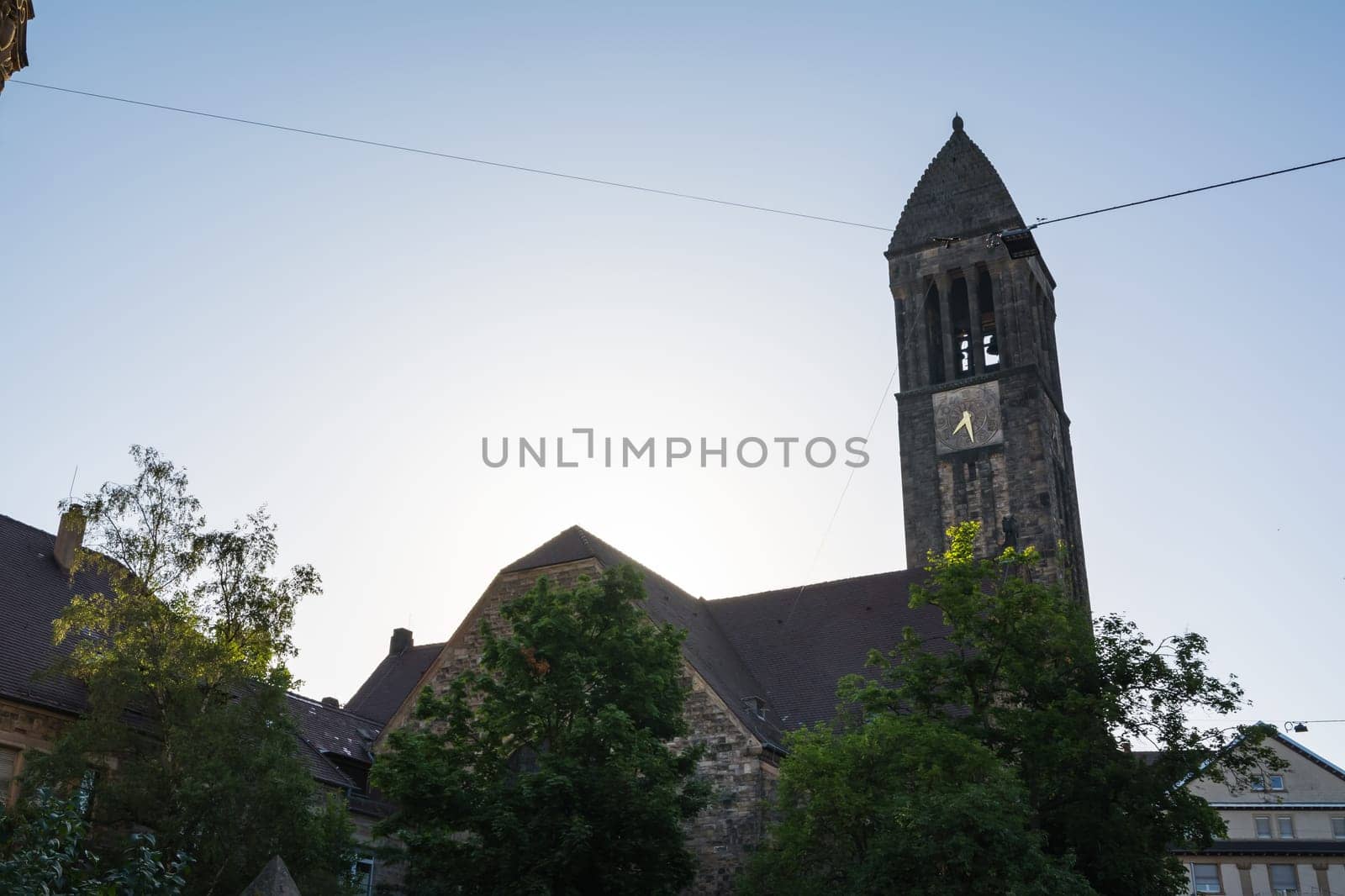 Karlsruhe Luther Church Cathedral Christian Architecture Exterior Building European Religion
