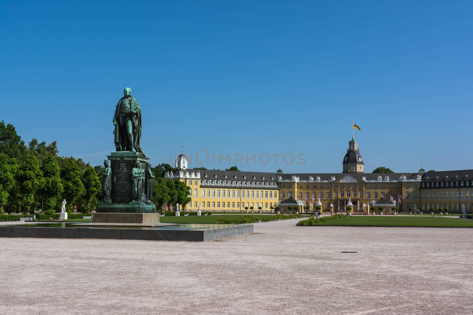Karlsruhe Palace Center of City Germany Castle Schloss Architecture Park