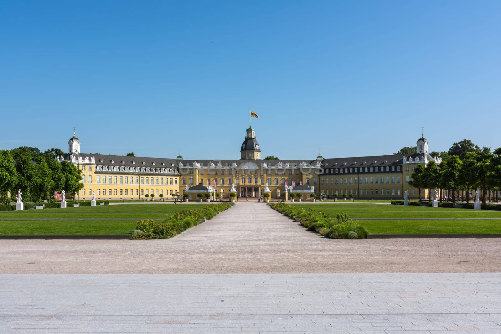 Karlsruhe Palace Center of City Germany Castle Schloss Architecture Park