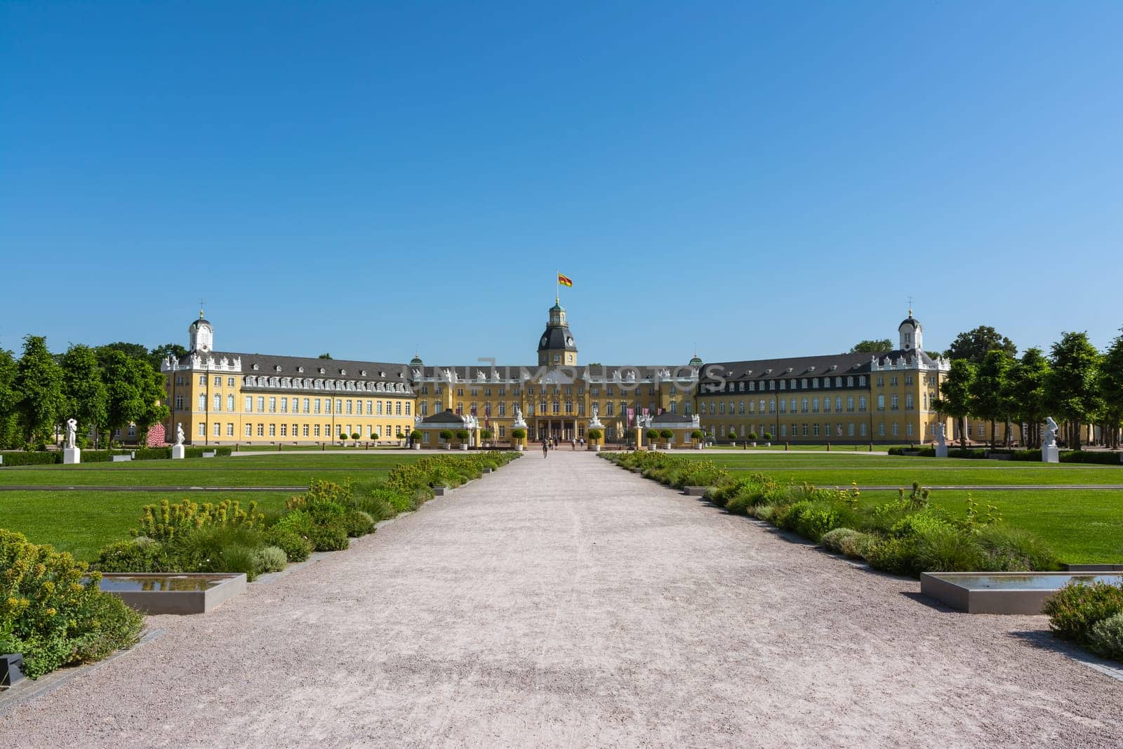 Karlsruhe Palace Center of City Germany Castle Schloss Architecture Park