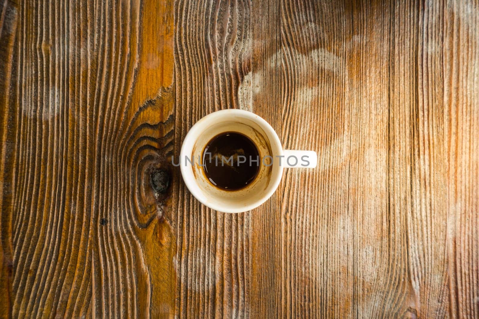 Overlooking a Cup of Coffee