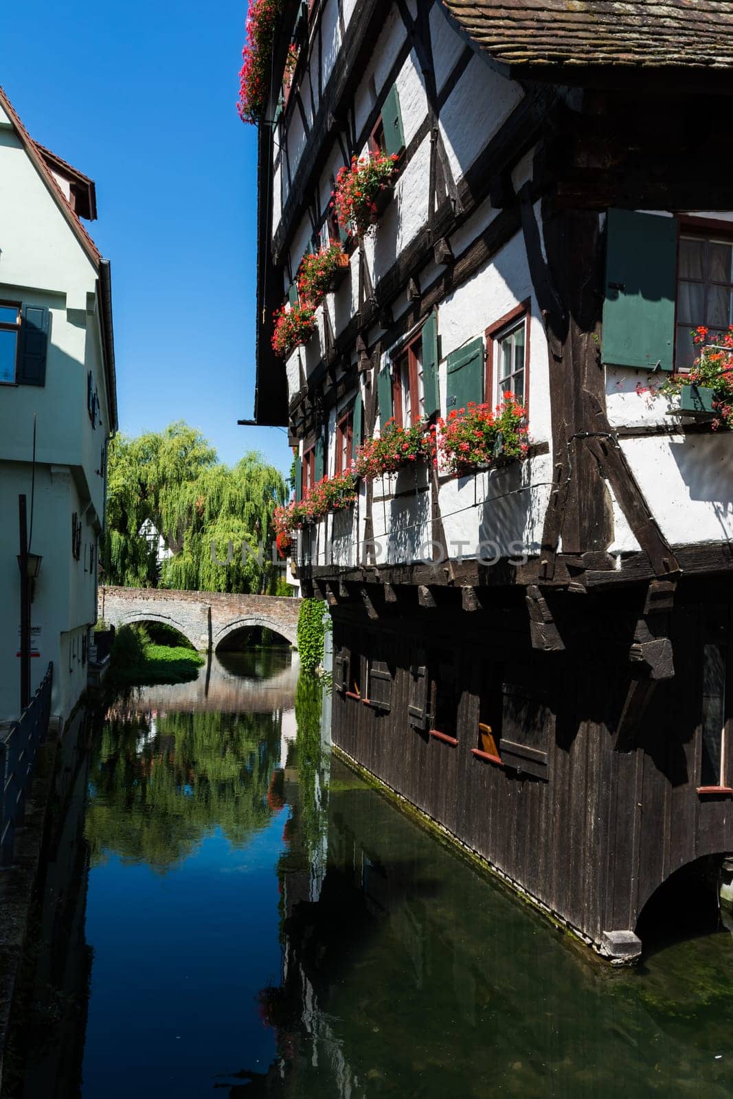 Hotel Schiefes Haus Ulm Landmark Germany Cottage House on Water