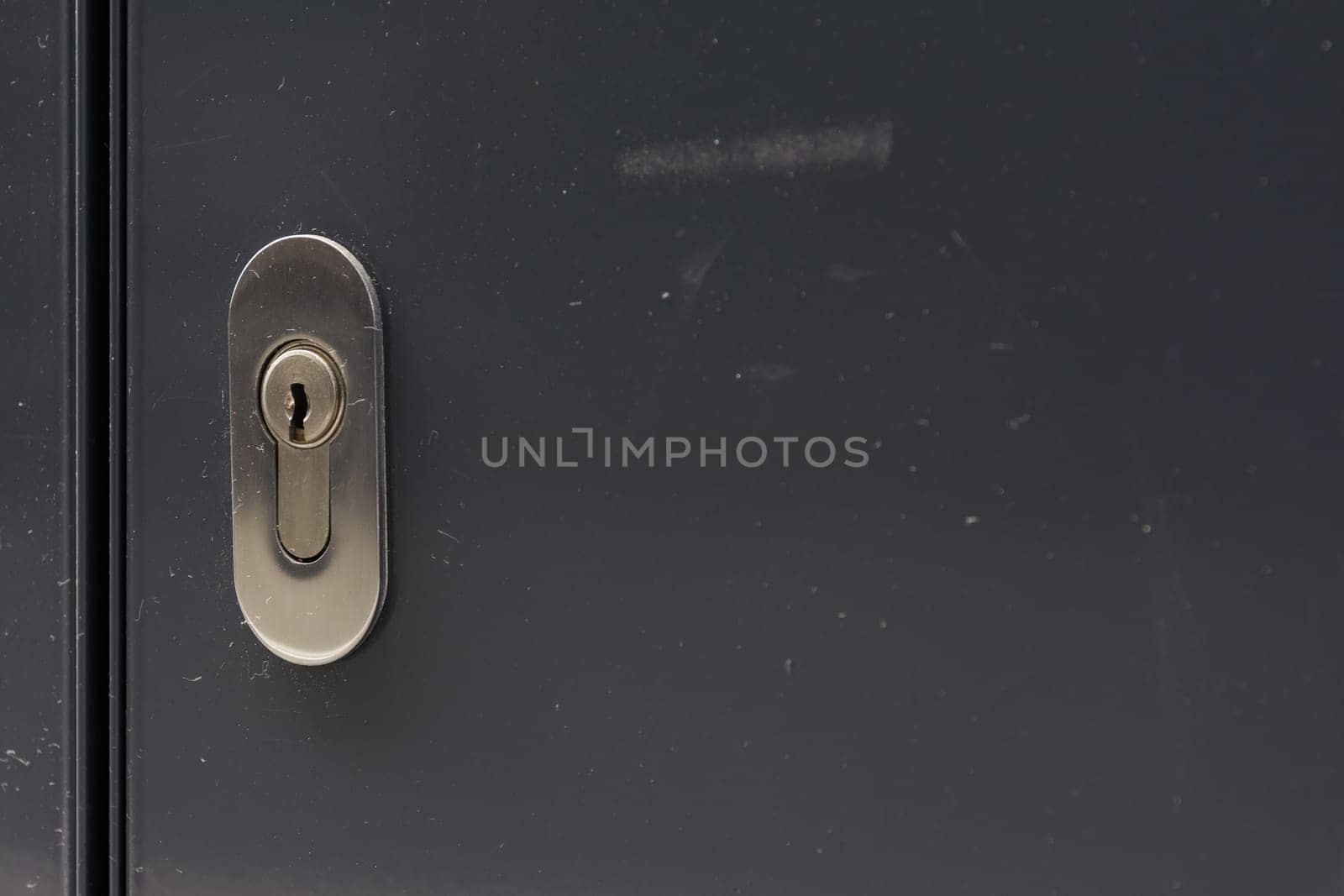 Smooth Metal Chrome Lock Macro Security