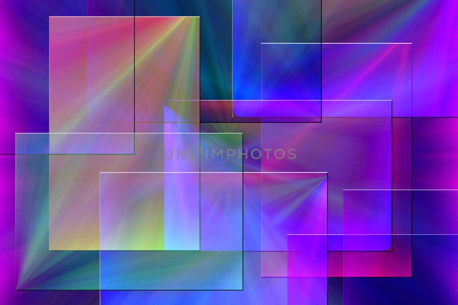 Colorful geometric design. Vivid tints