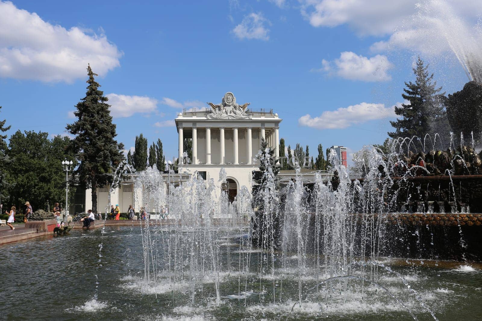 The main pavilion ENEA park in Moscow
