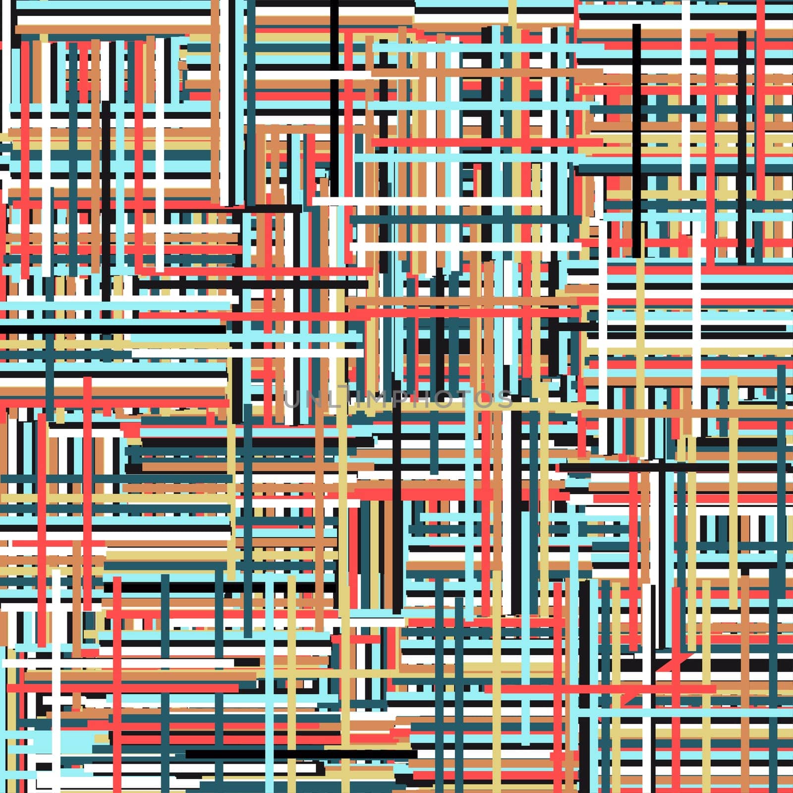 Colorful illustrated a abstraction the colorful backgro