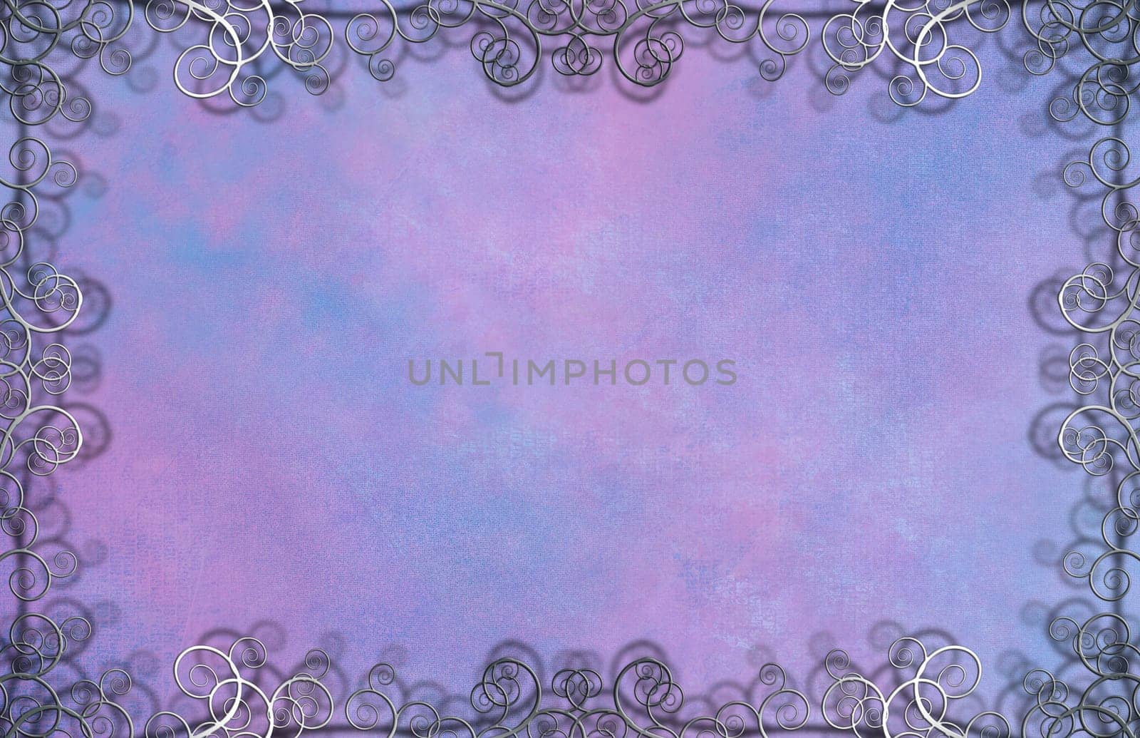 Textured Background with Flourishes. Purple colors