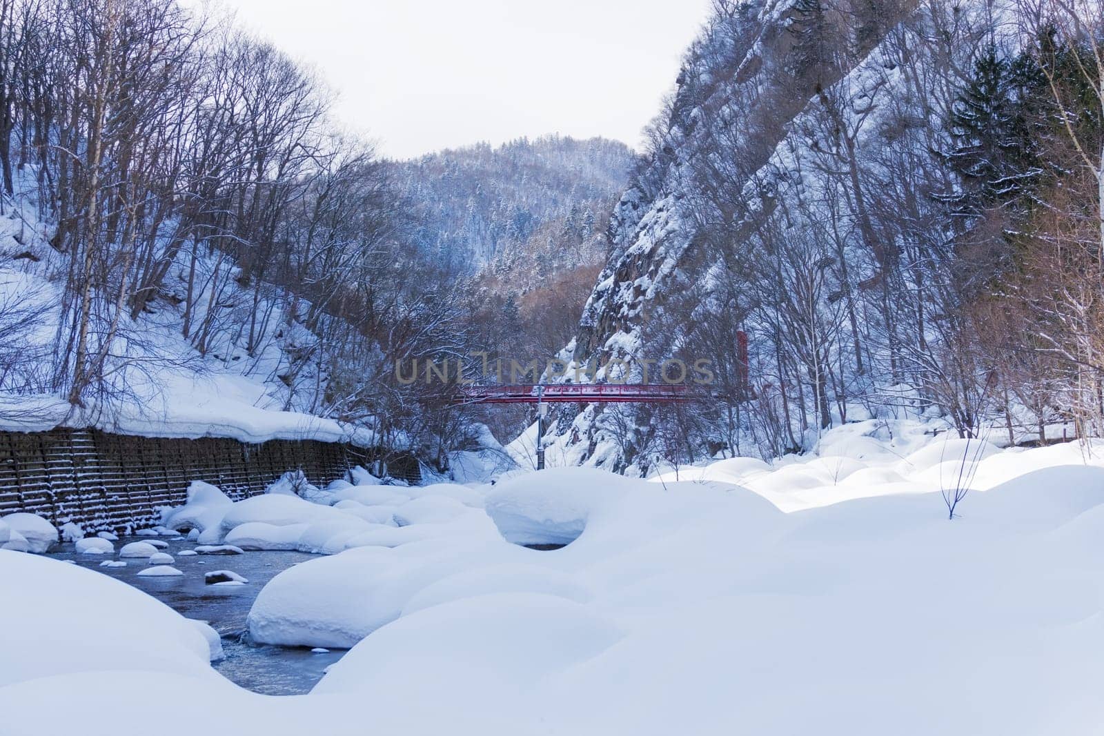 Jozankei Onsen is located inside Shikotsu-Toya National Park between the high cliffs of the Toyohira River. The town is only one hour outside central Sapporo, making it a popular side trip from the city. It is one of the most popular places for tourist.