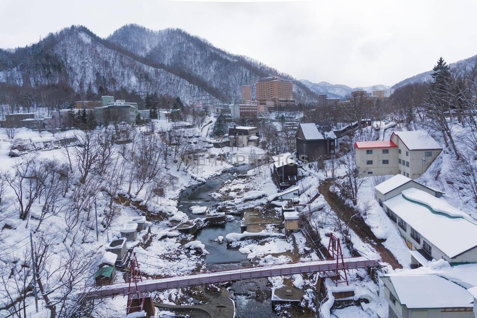Jozankei Onsen is located inside Shikotsu-Toya National Park between the high cliffs of the Toyohira River. The town is only one hour outside central Sapporo, making it a popular side trip from the city. It is one of the most popular places for tourist.