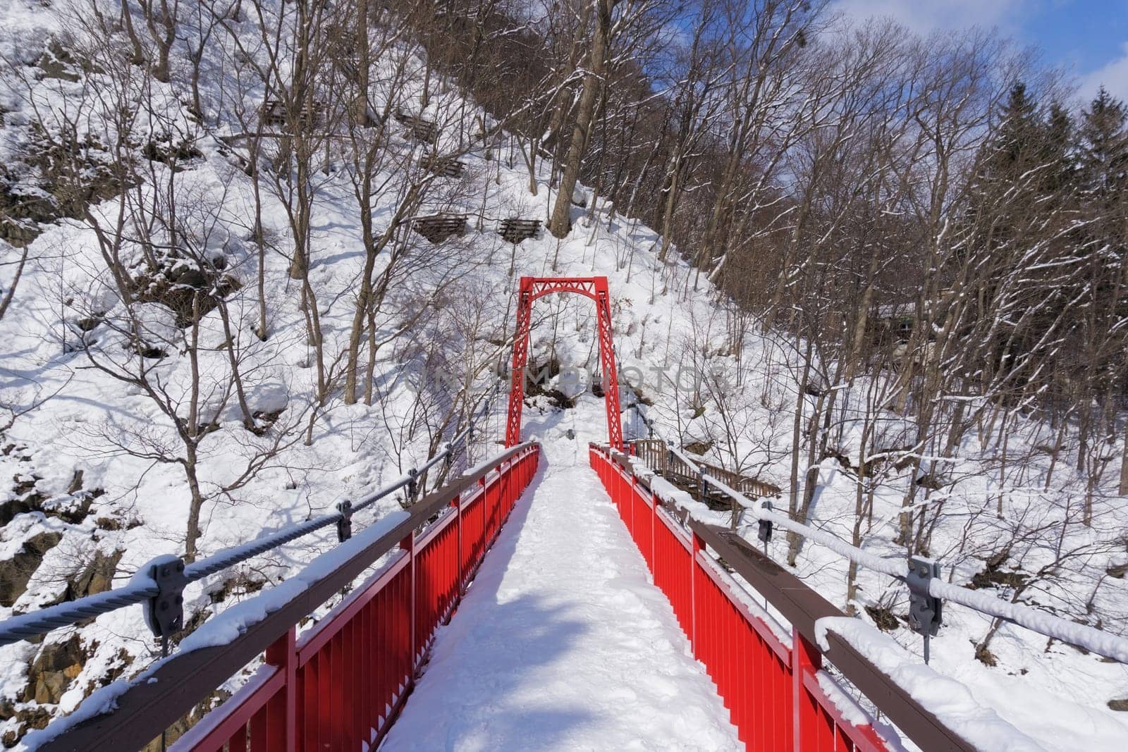 Jozankei Onsen is located inside Shikotsu-Toya National Park between the high cliffs of the Toyohira River. The town is only one hour outside central Sapporo, making it a popular side trip from the city. It is one of the most popular places for tourist.