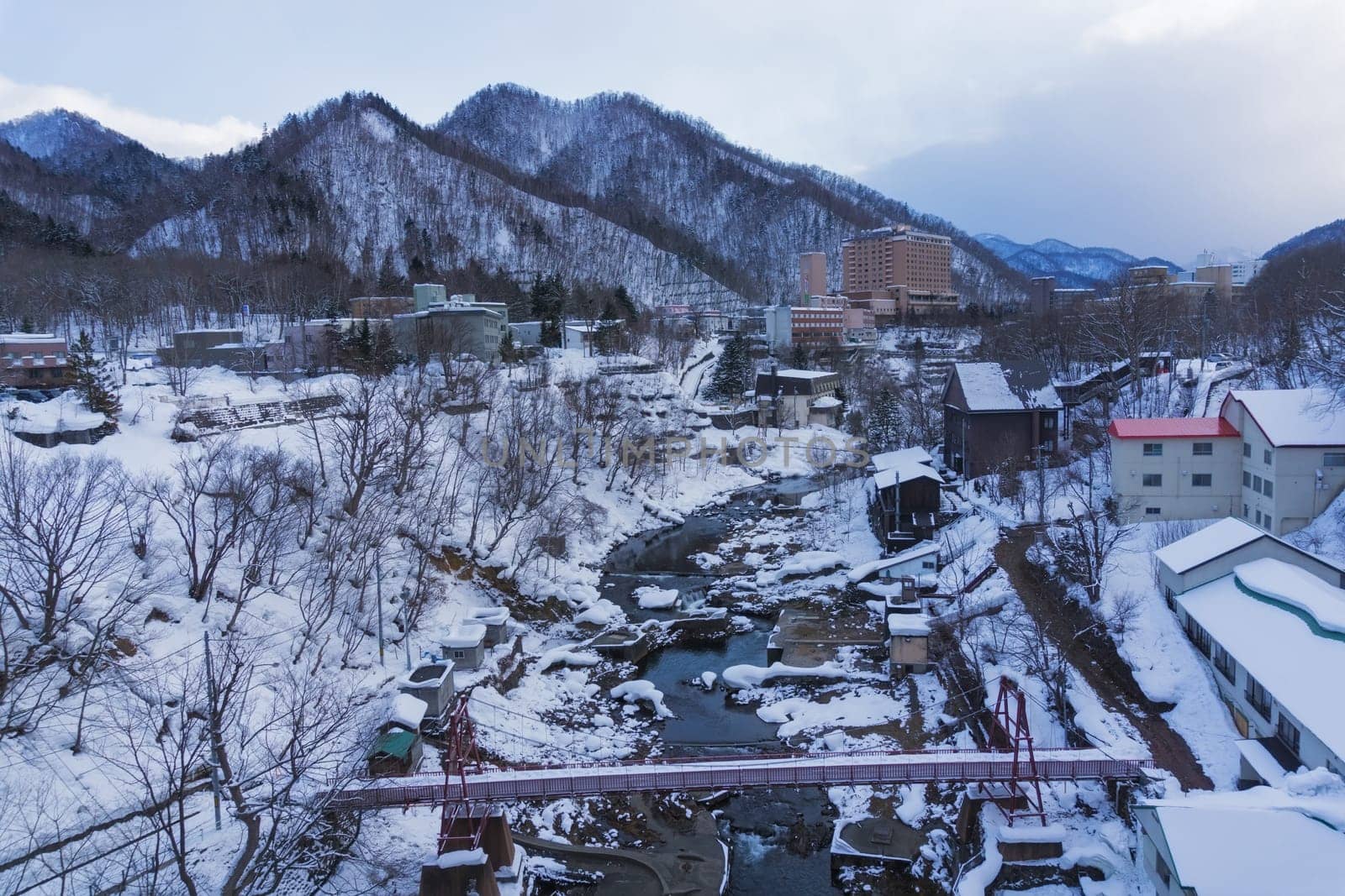 Jozankei Onsen is located inside Shikotsu-Toya National Park between the high cliffs of the Toyohira River. The town is only one hour outside central Sapporo, making it a popular side trip from the city. It is one of the most popular places for tourist.