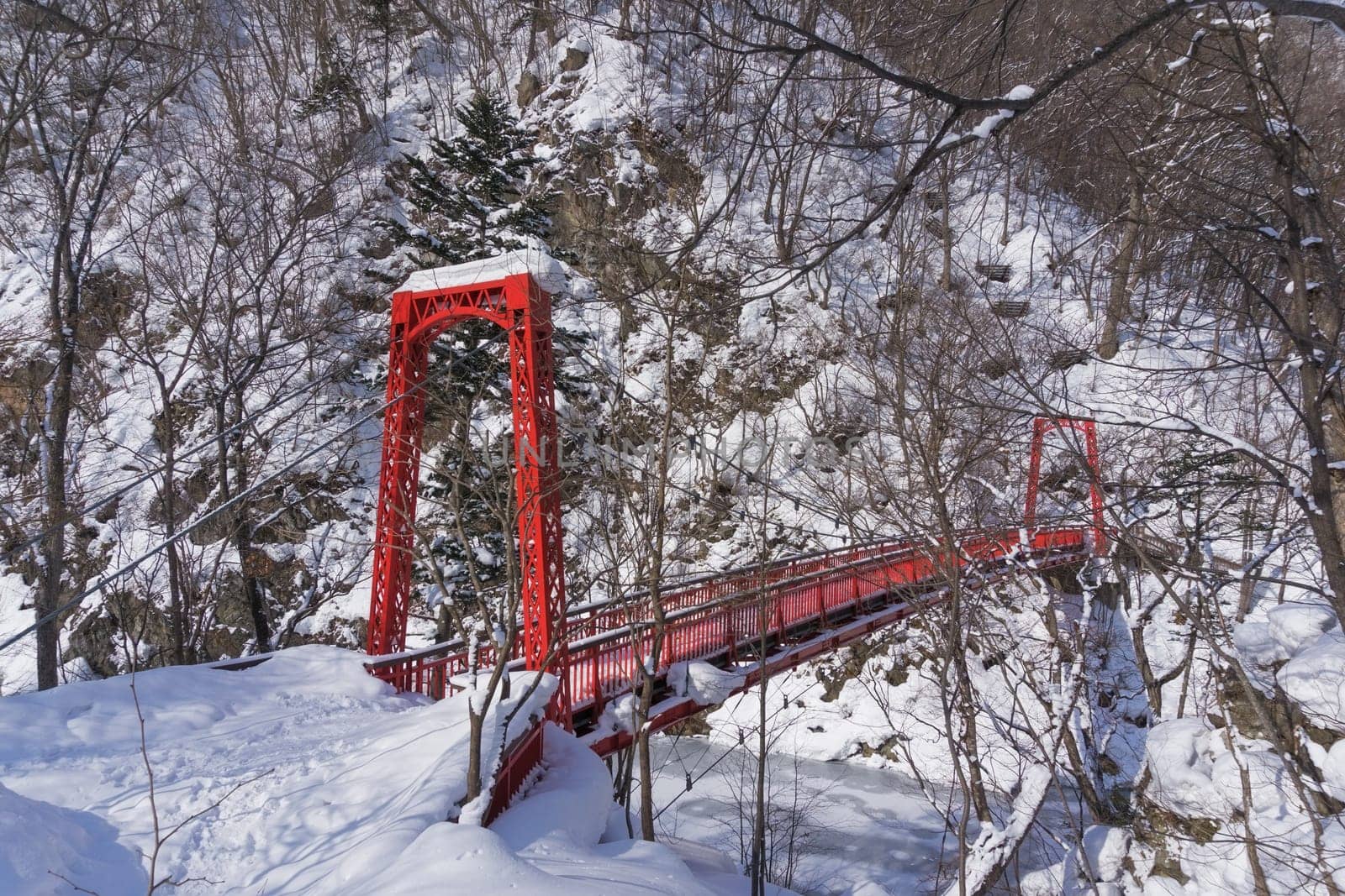 Jozankei Onsen is located inside Shikotsu-Toya National Park between the high cliffs of the Toyohira River. The town is only one hour outside central Sapporo, making it a popular side trip from the city. It is one of the most popular places for tourist.