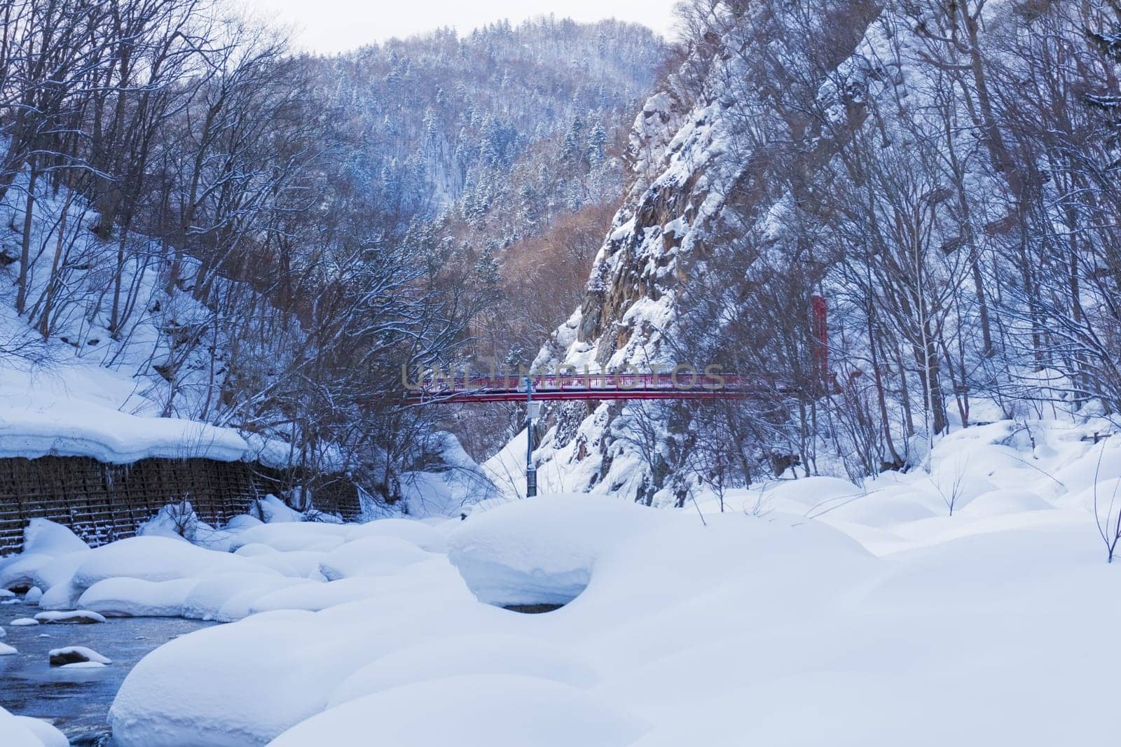 Jozankei Onsen is located inside Shikotsu-Toya National Park between the high cliffs of the Toyohira River. The town is only one hour outside central Sapporo, making it a popular side trip from the city. It is one of the most popular places for tourist.