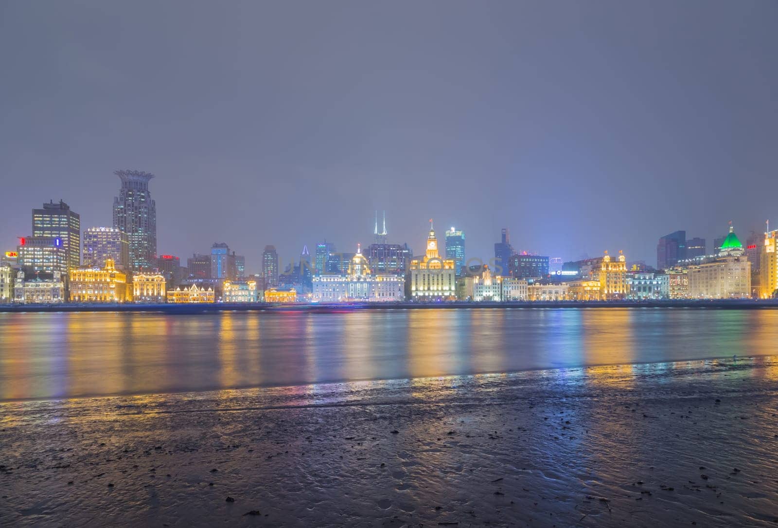 The Bund or Waitan is a waterfront area in central Shanghai.The Bund usually refers to the buildings and wharves on the section of the road, as well as some adjacent areas. It is one of the most famous tourist destinations in Shanghai.