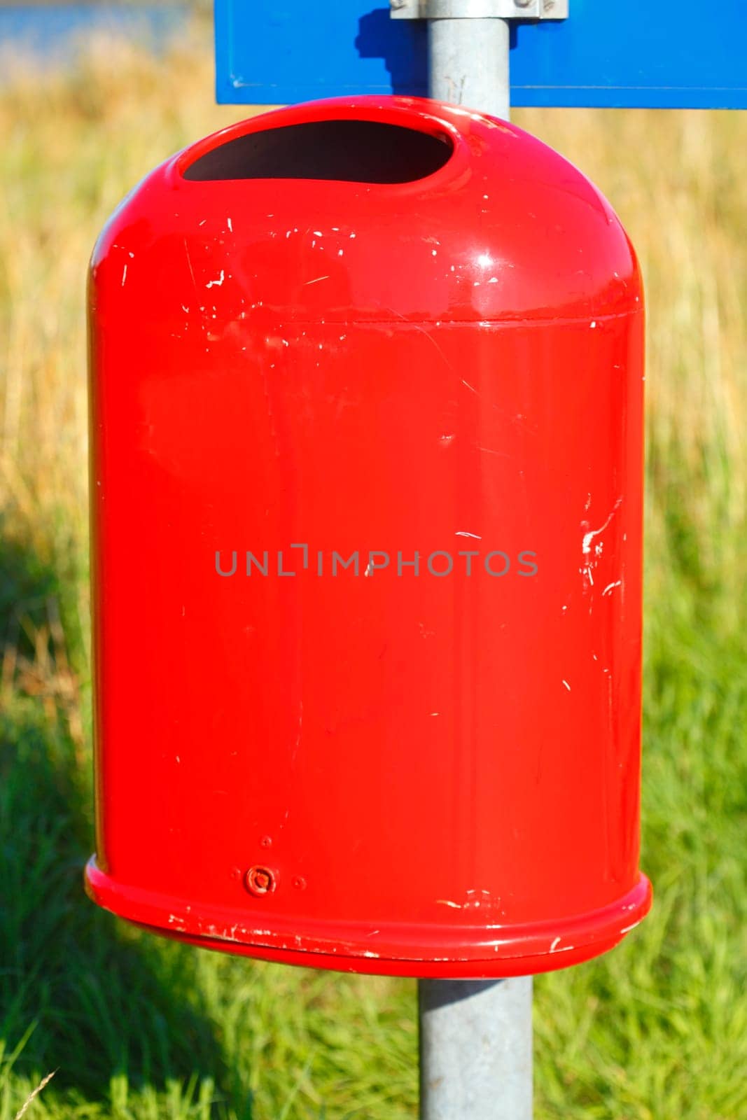 Red  Trash Can,  Germany
