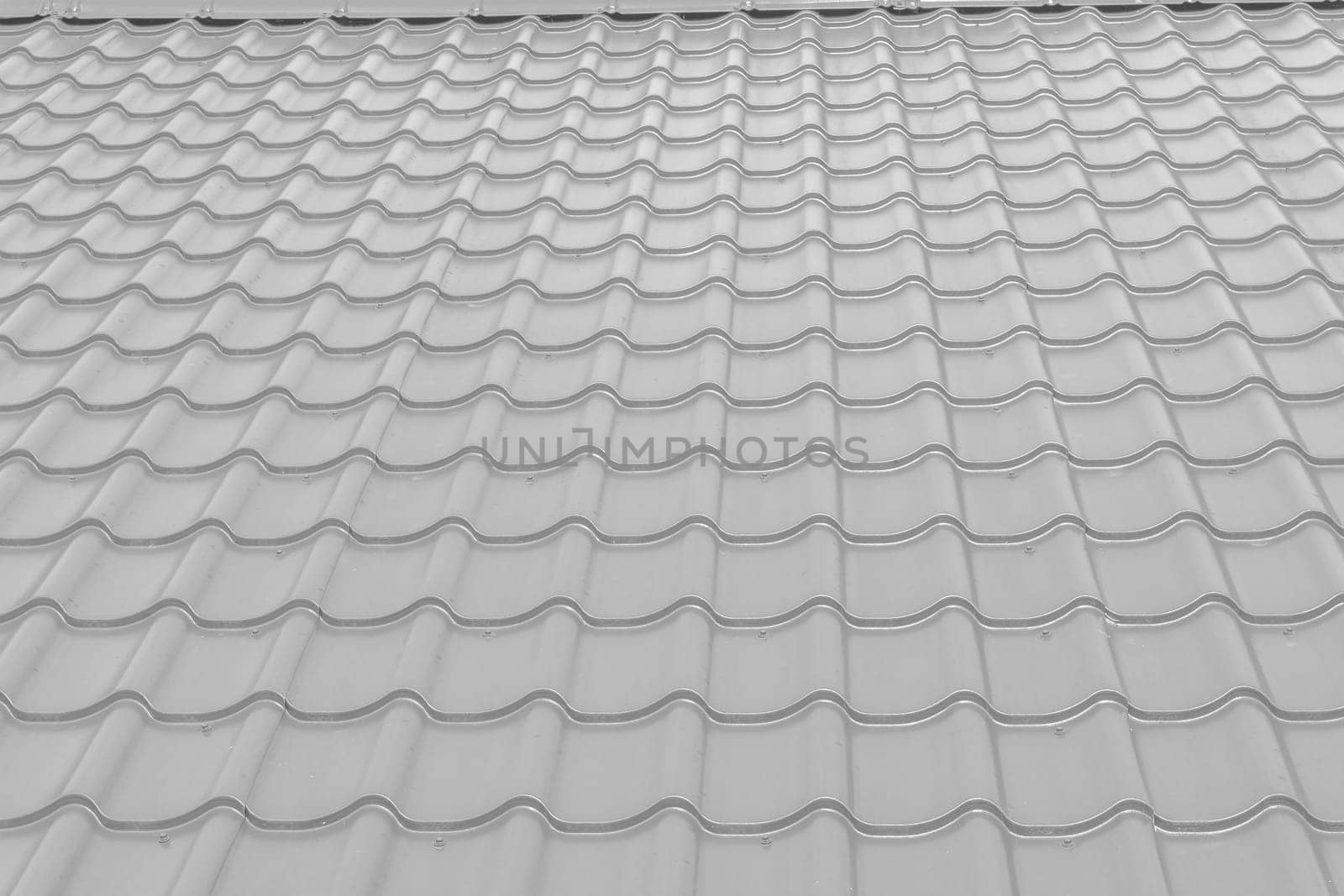modern bright silver grey glossy rooftop tiling texture background