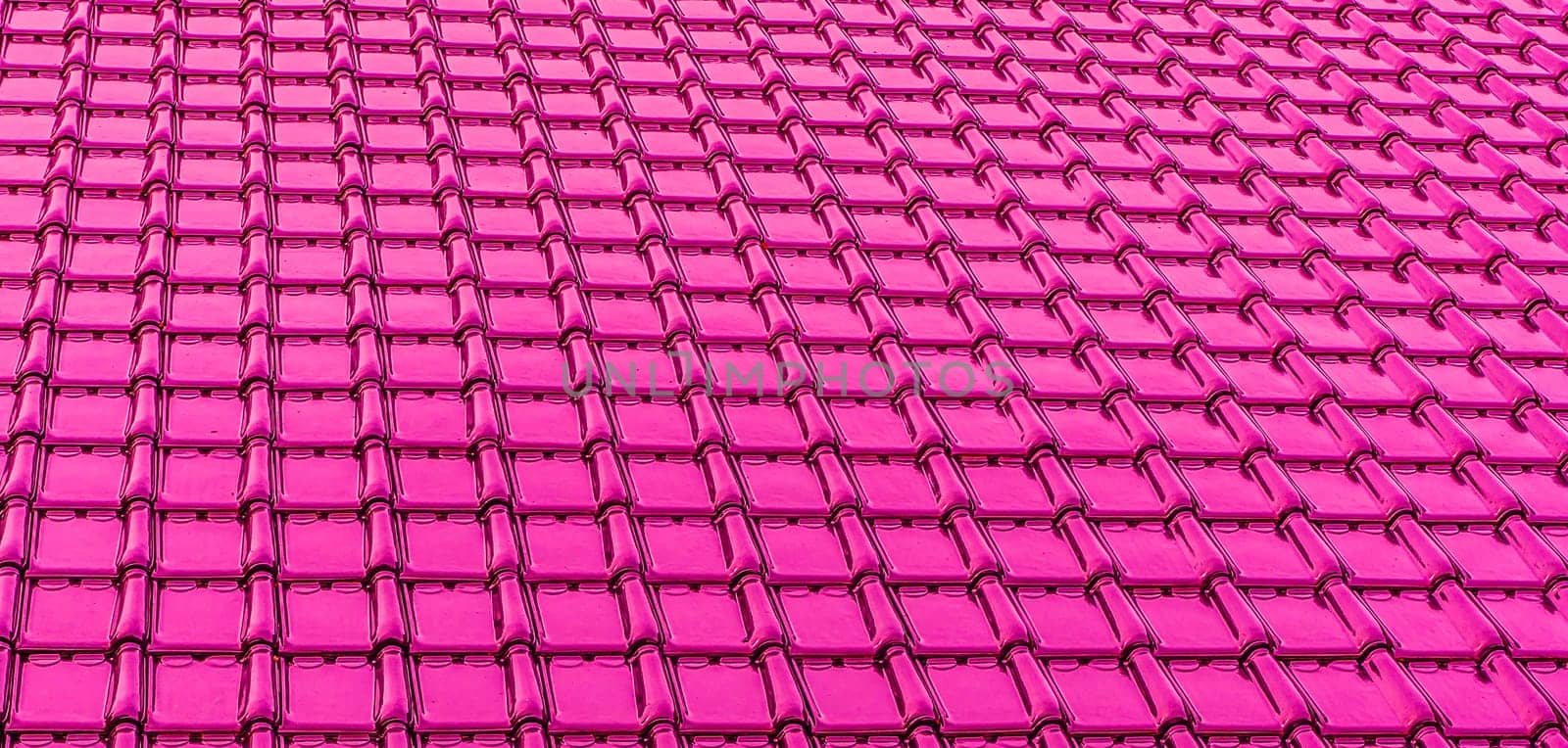 modern neon pink glossy rooftop tiling texture background