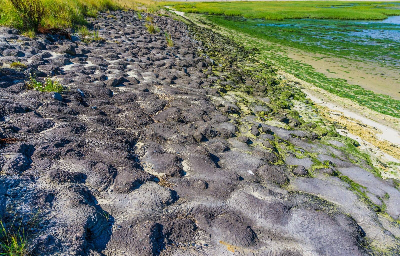 rocks view sea landscape