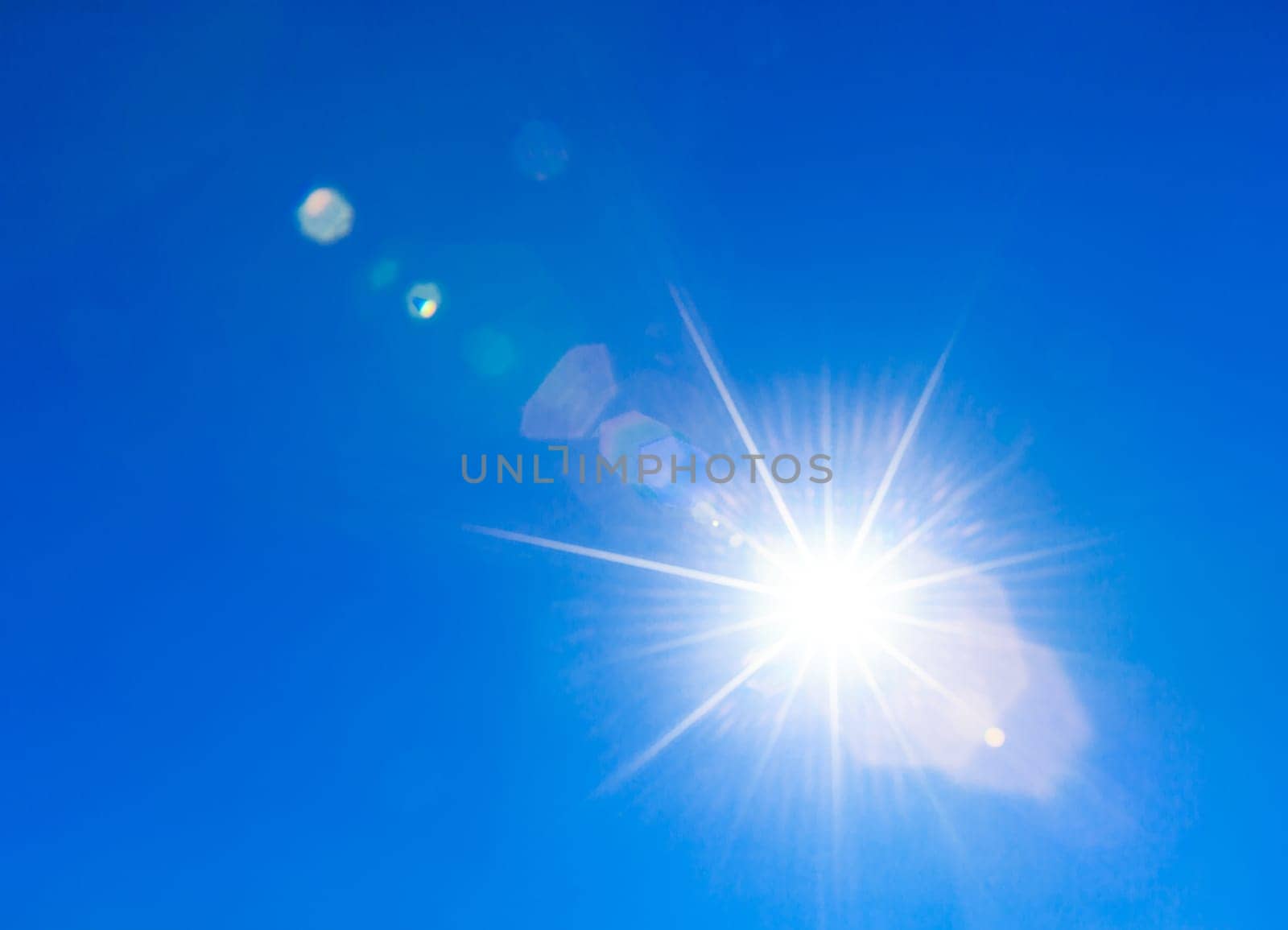 clouds in the blue sky..