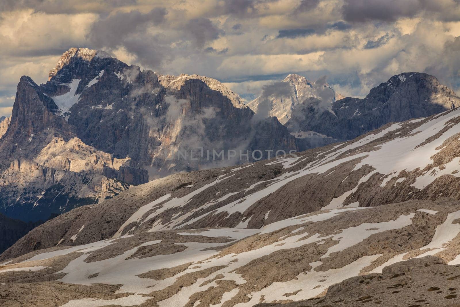 Rosetta Mountain in the Pale of San Martino, Dolomites, Italy