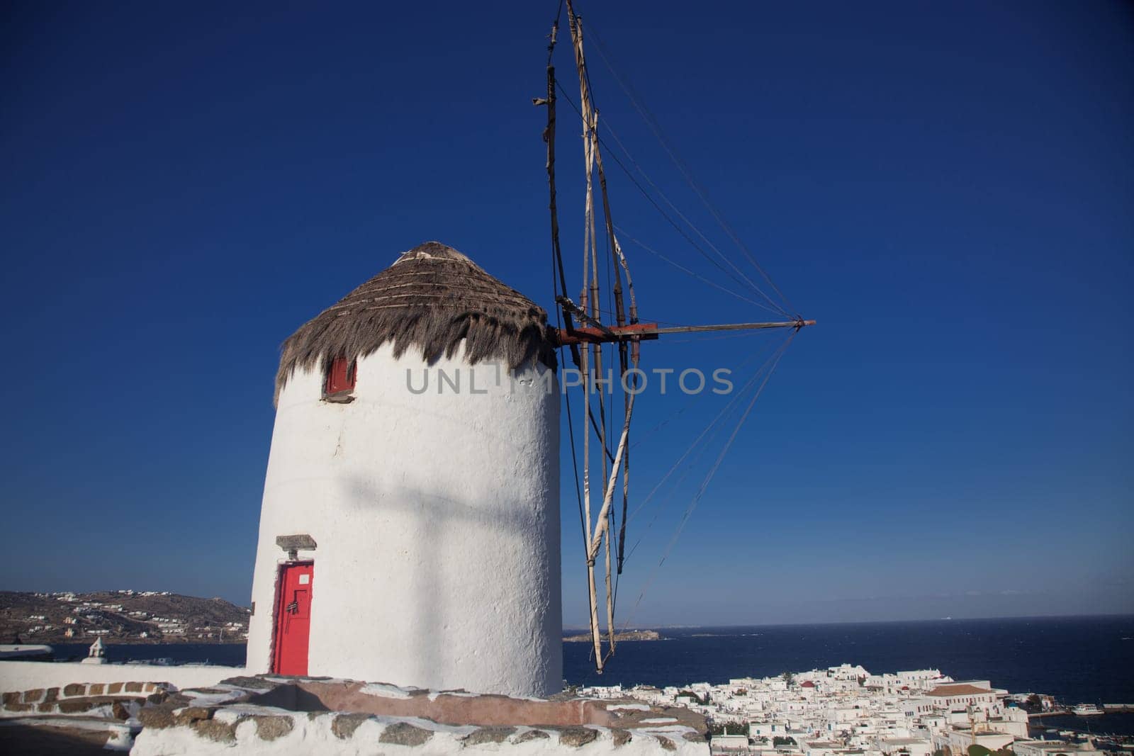 bonis windmill  Mykonos  Greece