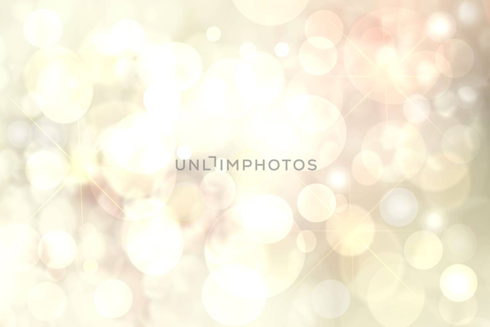 Happy holiday backgrounds. Abstract cute festive light golden yellow bokeh background texture with defocused lights. Christmas lights, blurry lights, glitter sparkle. Beautiful texture.