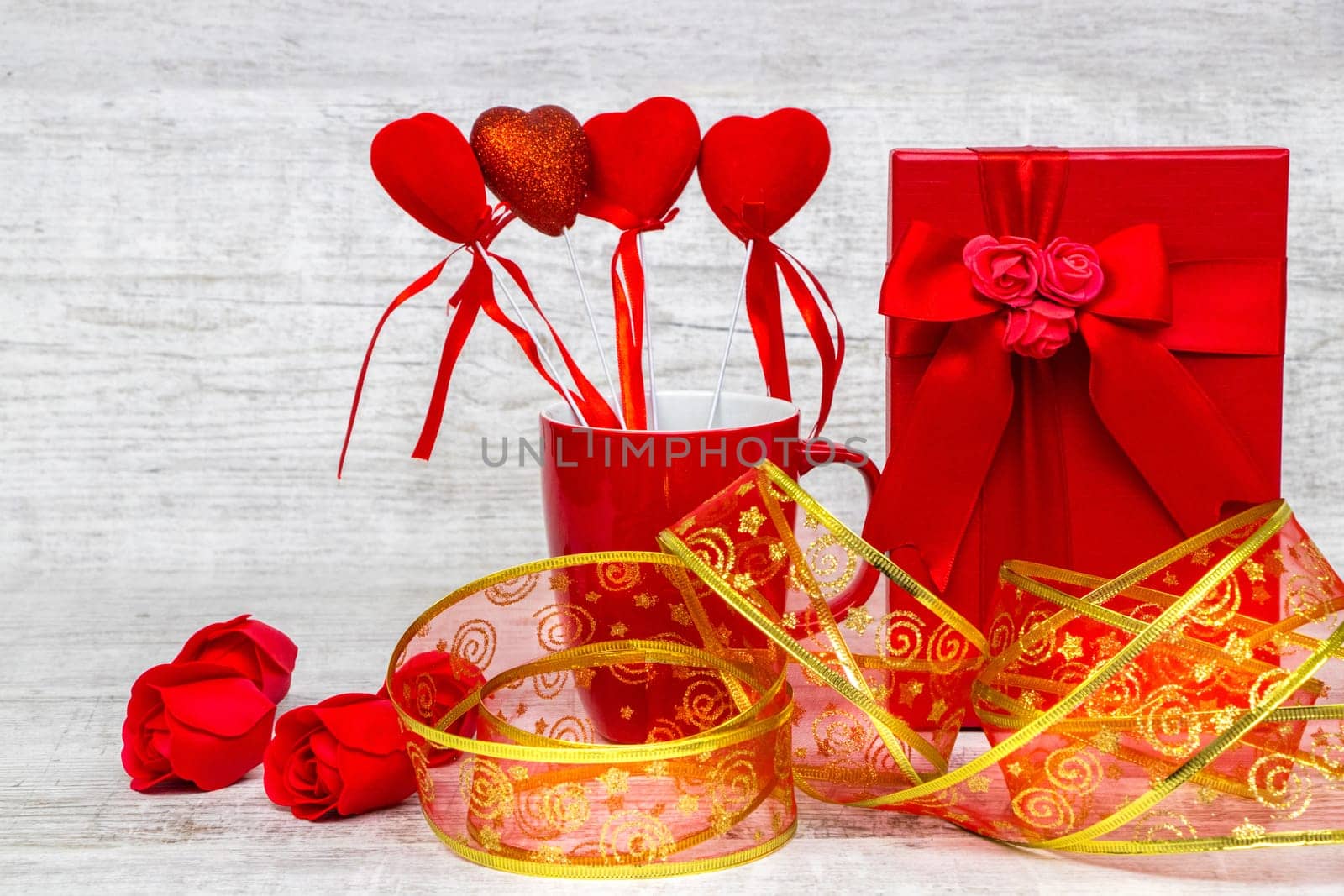 Love and Valentines day concept