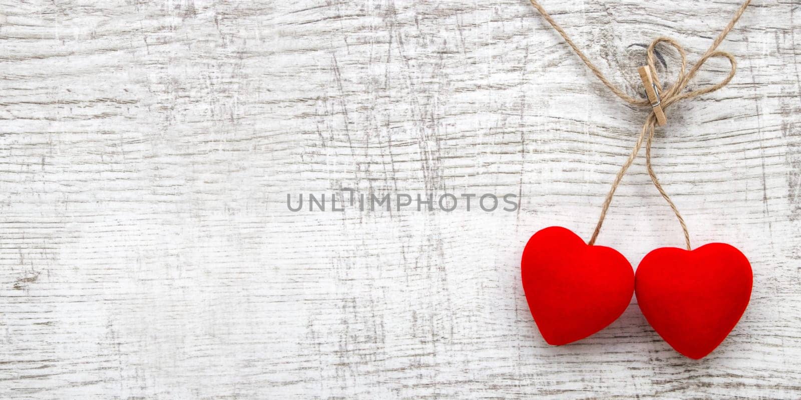 Happy Valentine's Day with red Cherry hearts