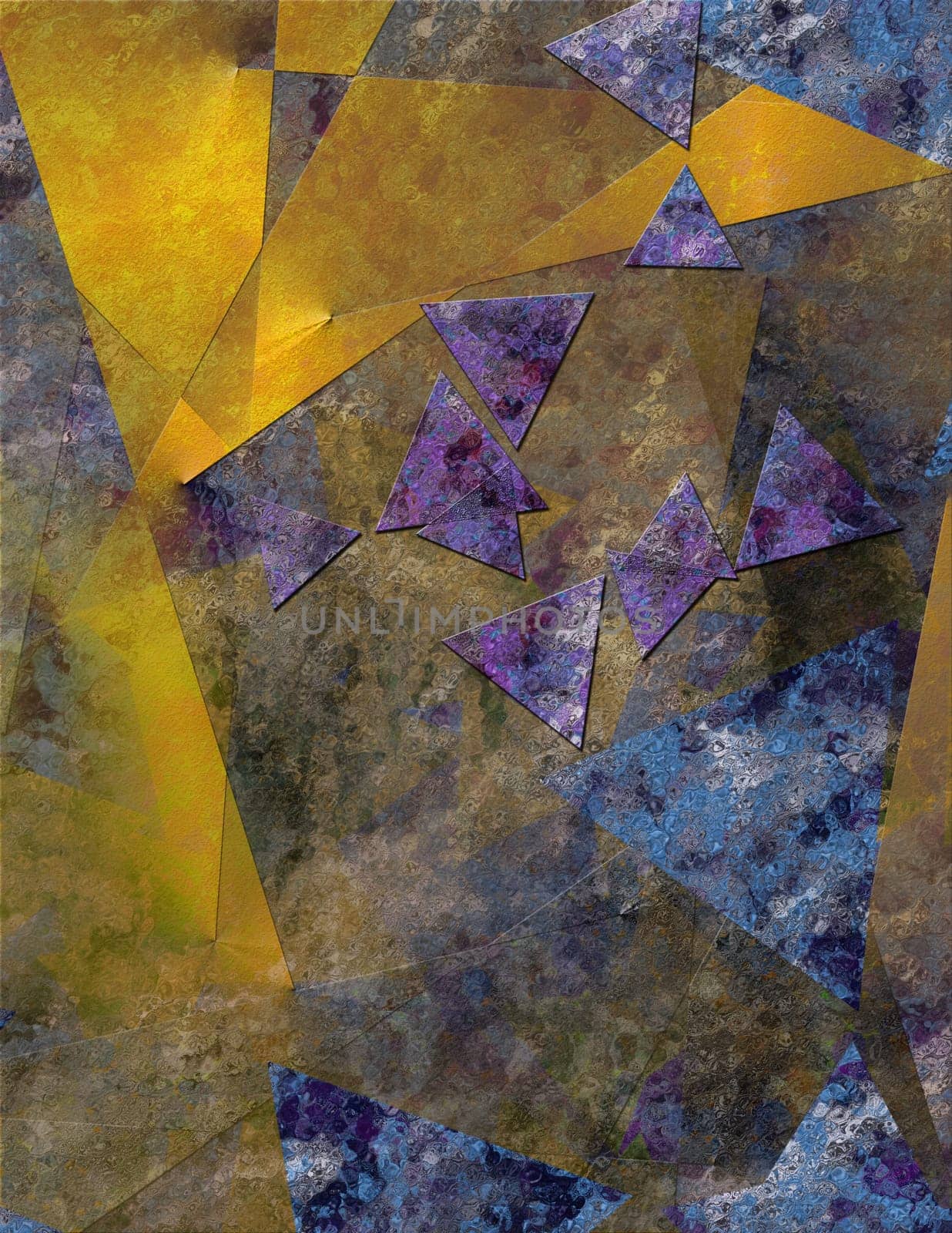Texture in yellow and purple colors
