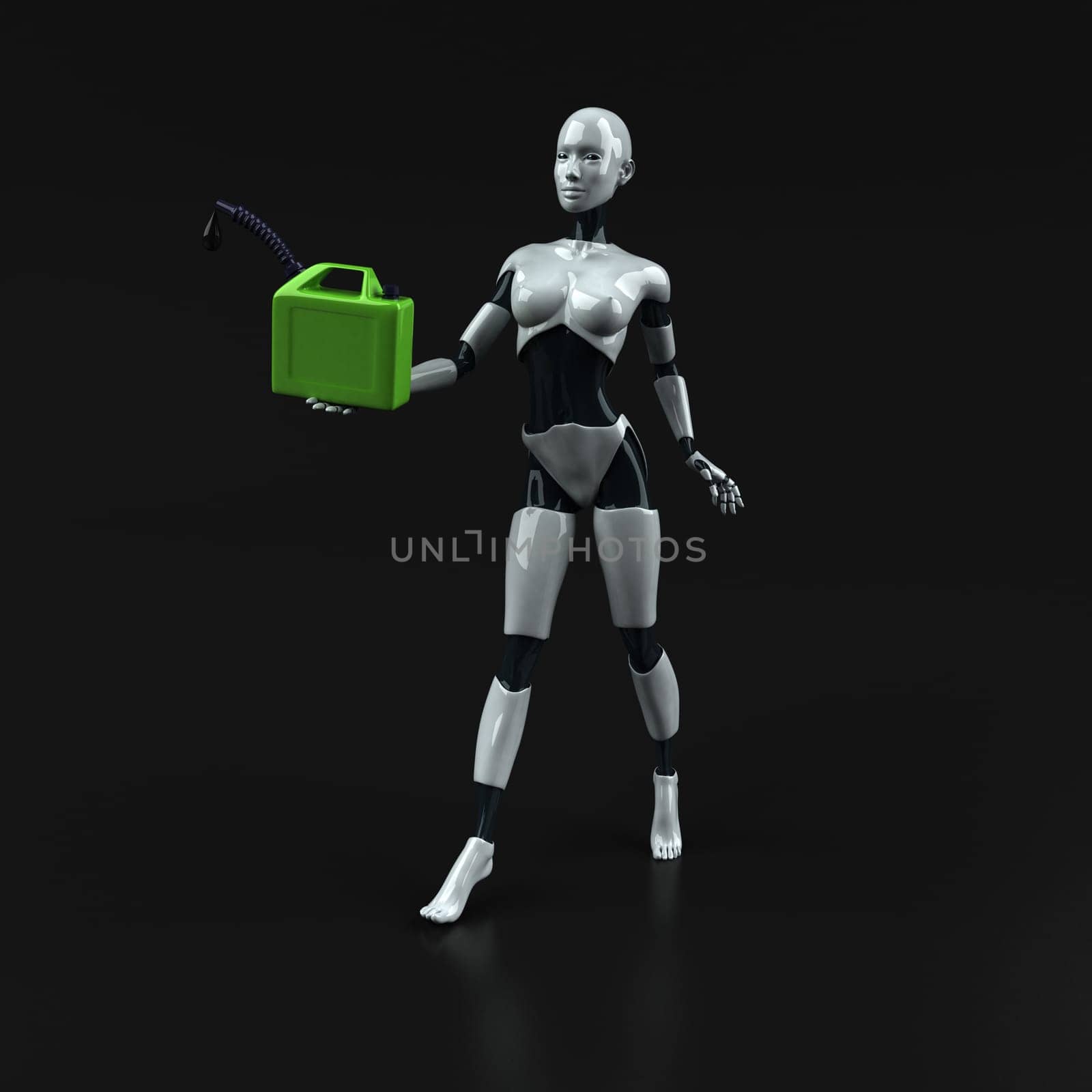 Robot - 3D Illustration