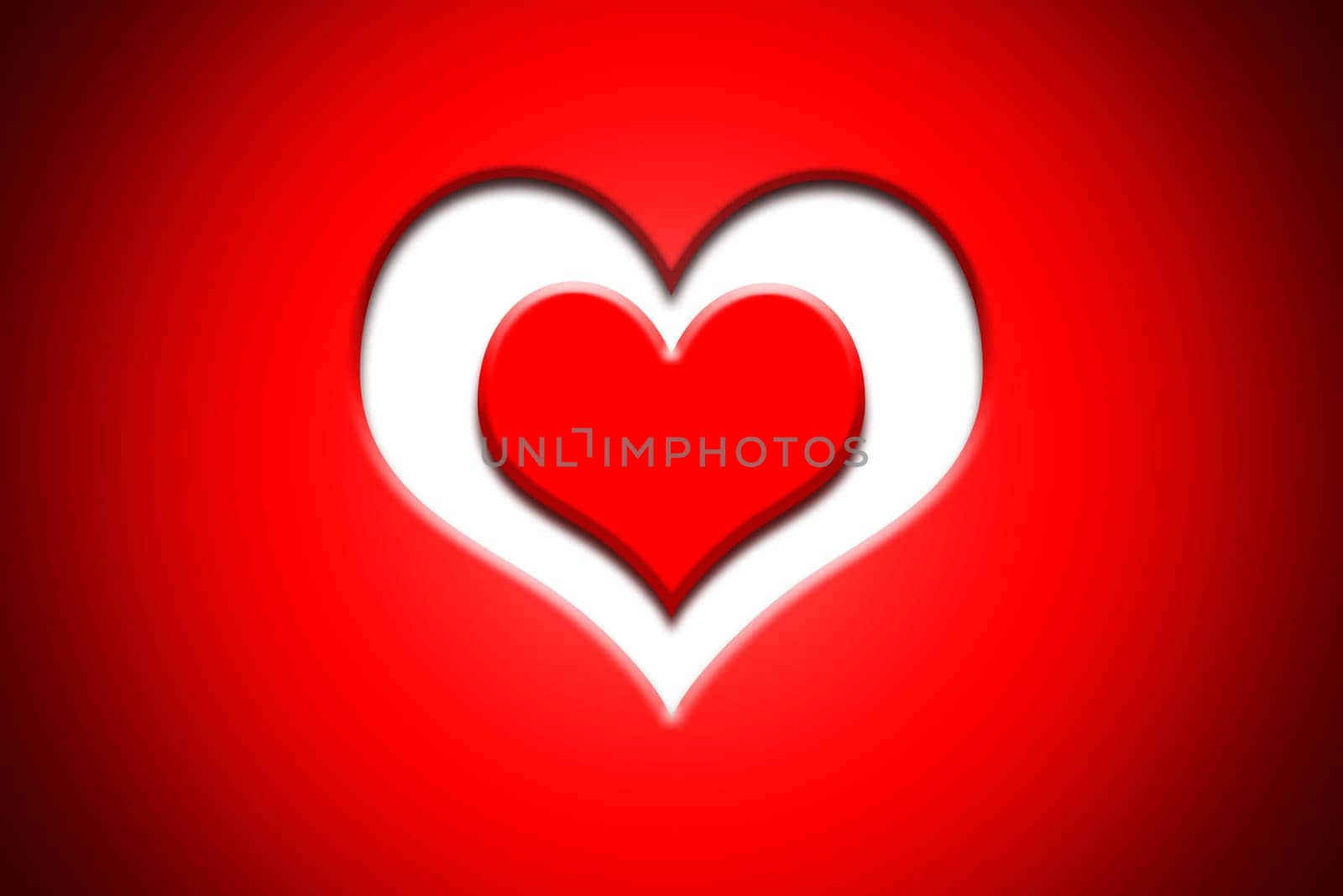 Valentine's day concept, graphic design