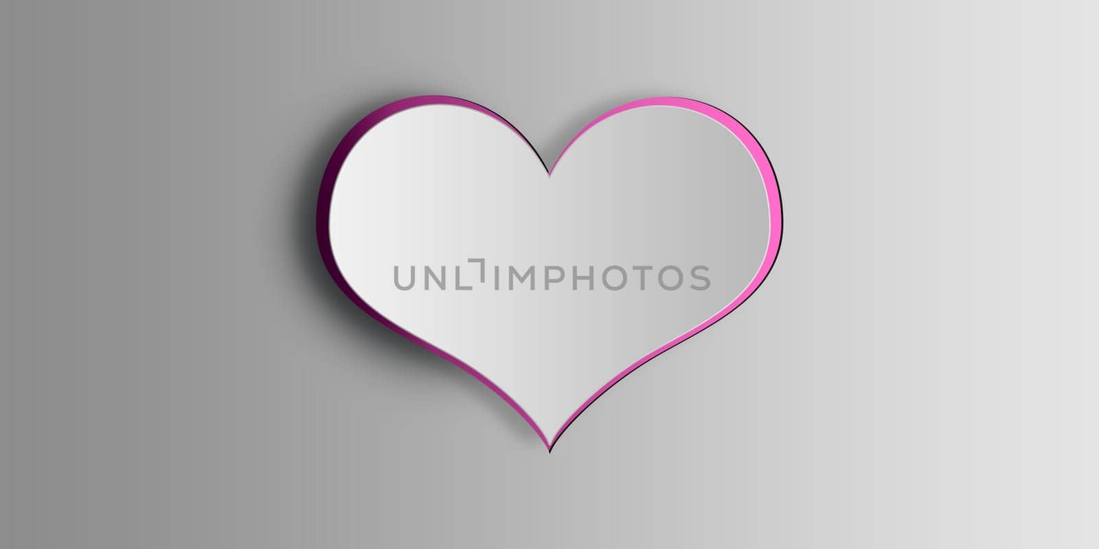 Valentine's day concept, graphic design