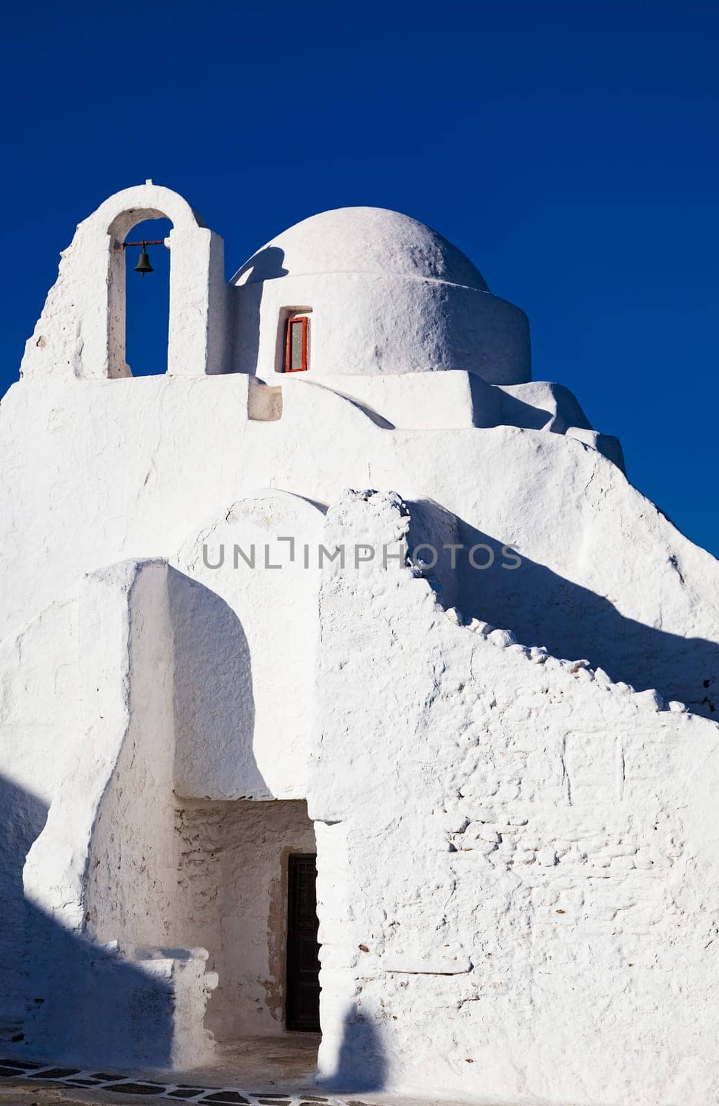 14th century Paraportiani Church on the island of Mykonos, Greece