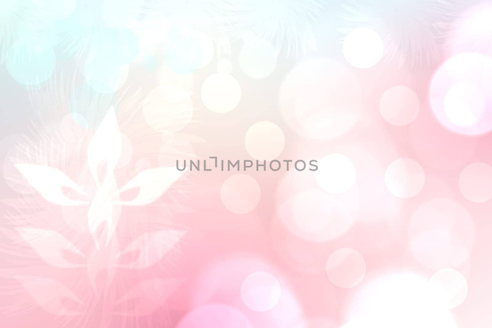 Abstract pink spring or summer flower background. Abstract flower background with beautiful white flowers, sun lights and blue sky. Nice flower texture.
