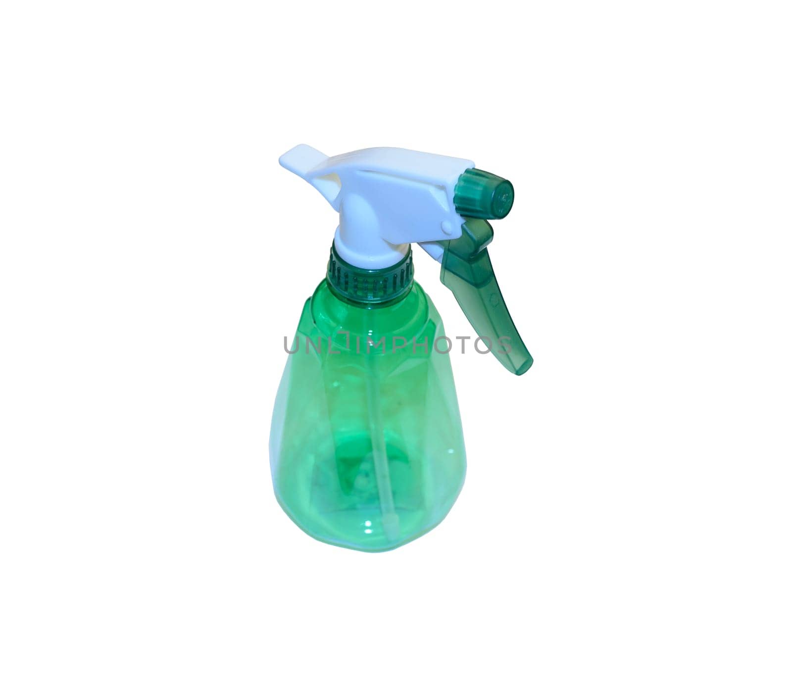 Isolated ironing pulverizer on white background.