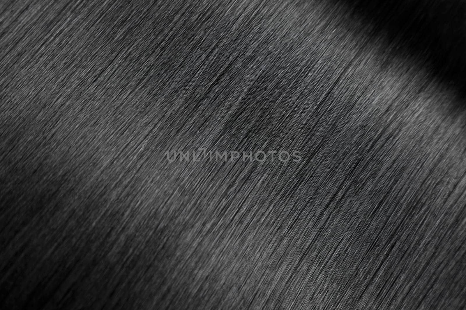 Closeup on luxurious straight glossy hair