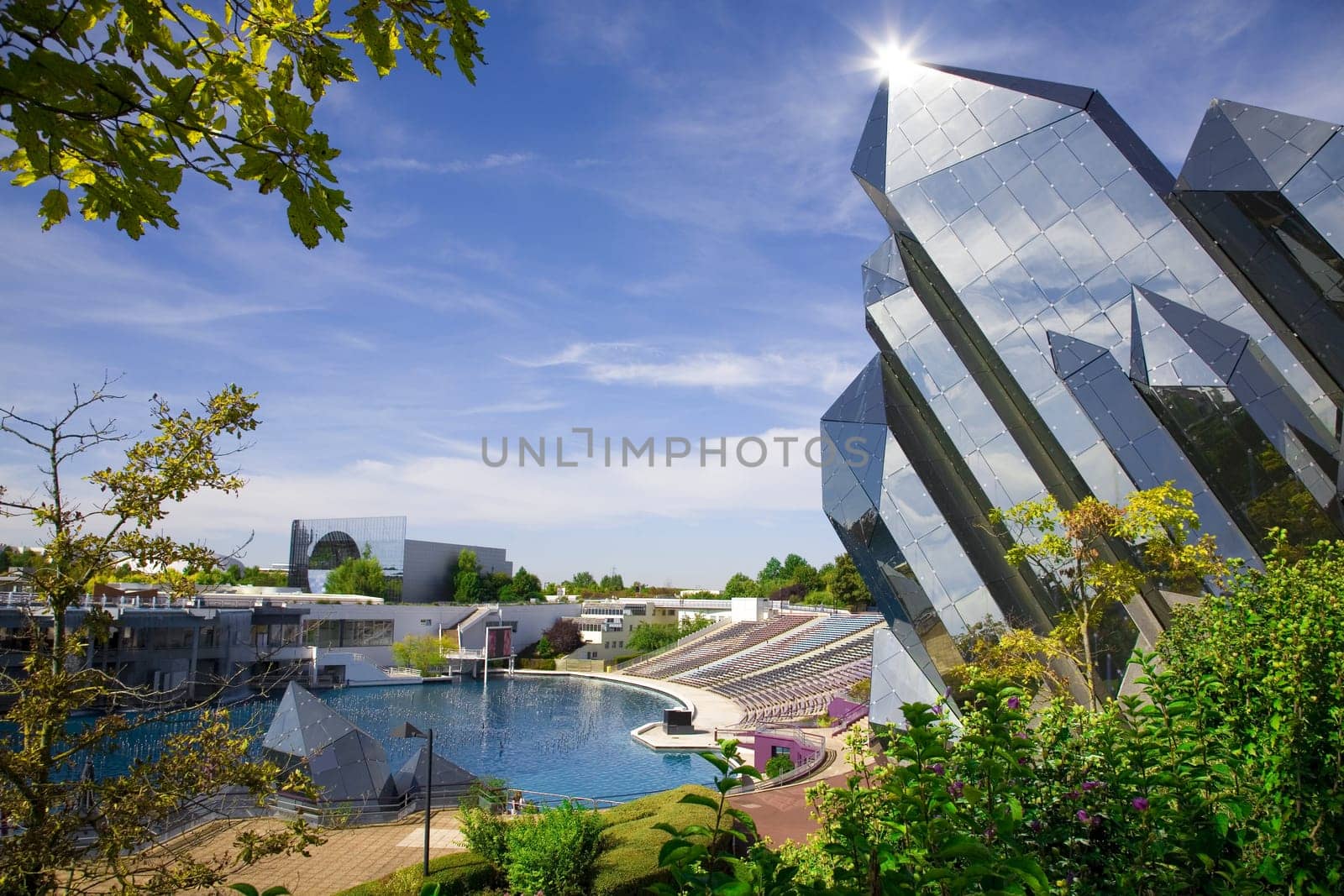 Futuroscope, or Parc du Futuroscope is a French amusement park that lets you experience sounds, images, and sensations with the world's most advanced film-projection techniques and largest 3D and 4D cinema screens. Either other attractions and shows, some of which are the only examples in the world..Photo taken on: Sept 21th, 2010