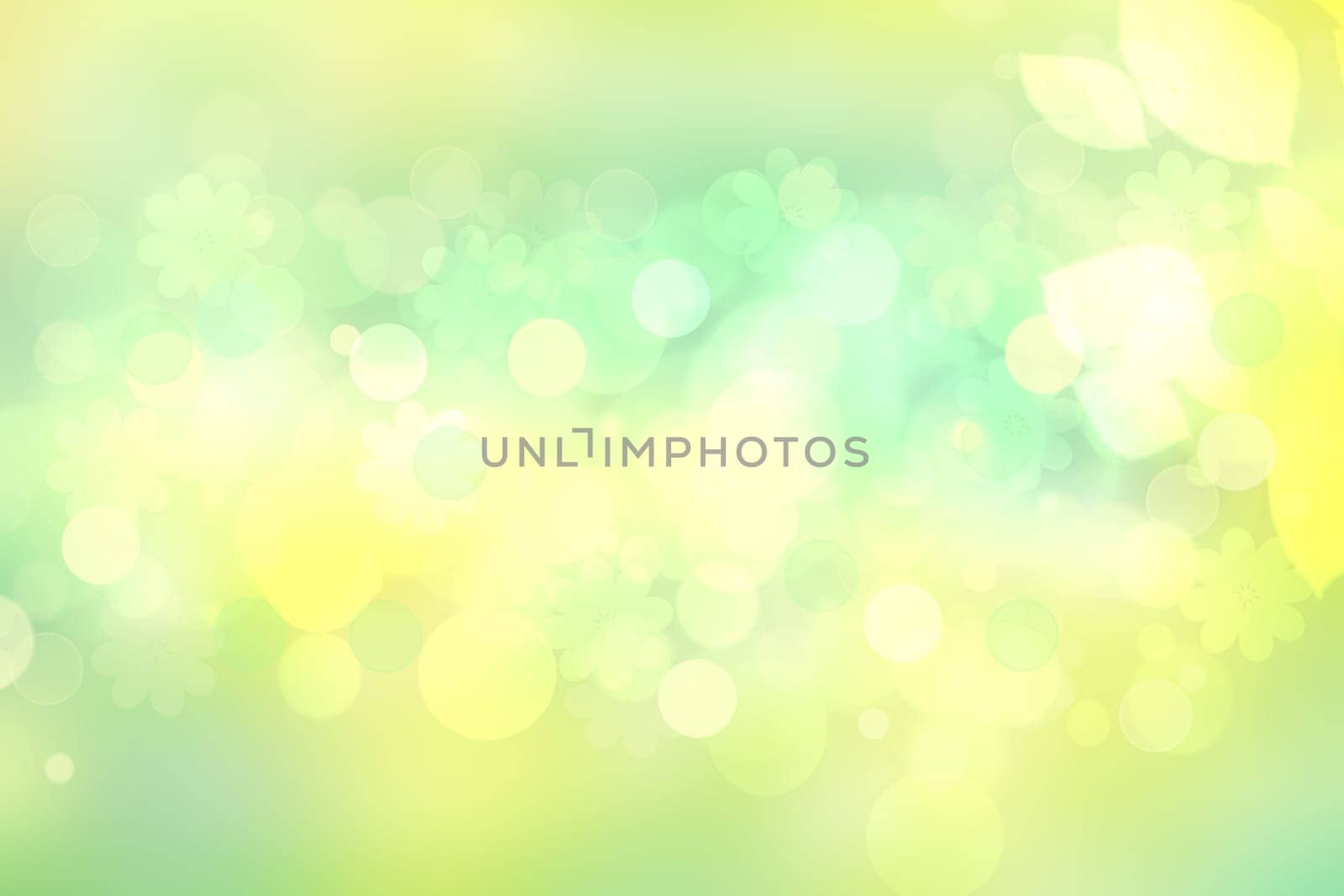 Abstract green illustration. Abstract light green yellow background texture.