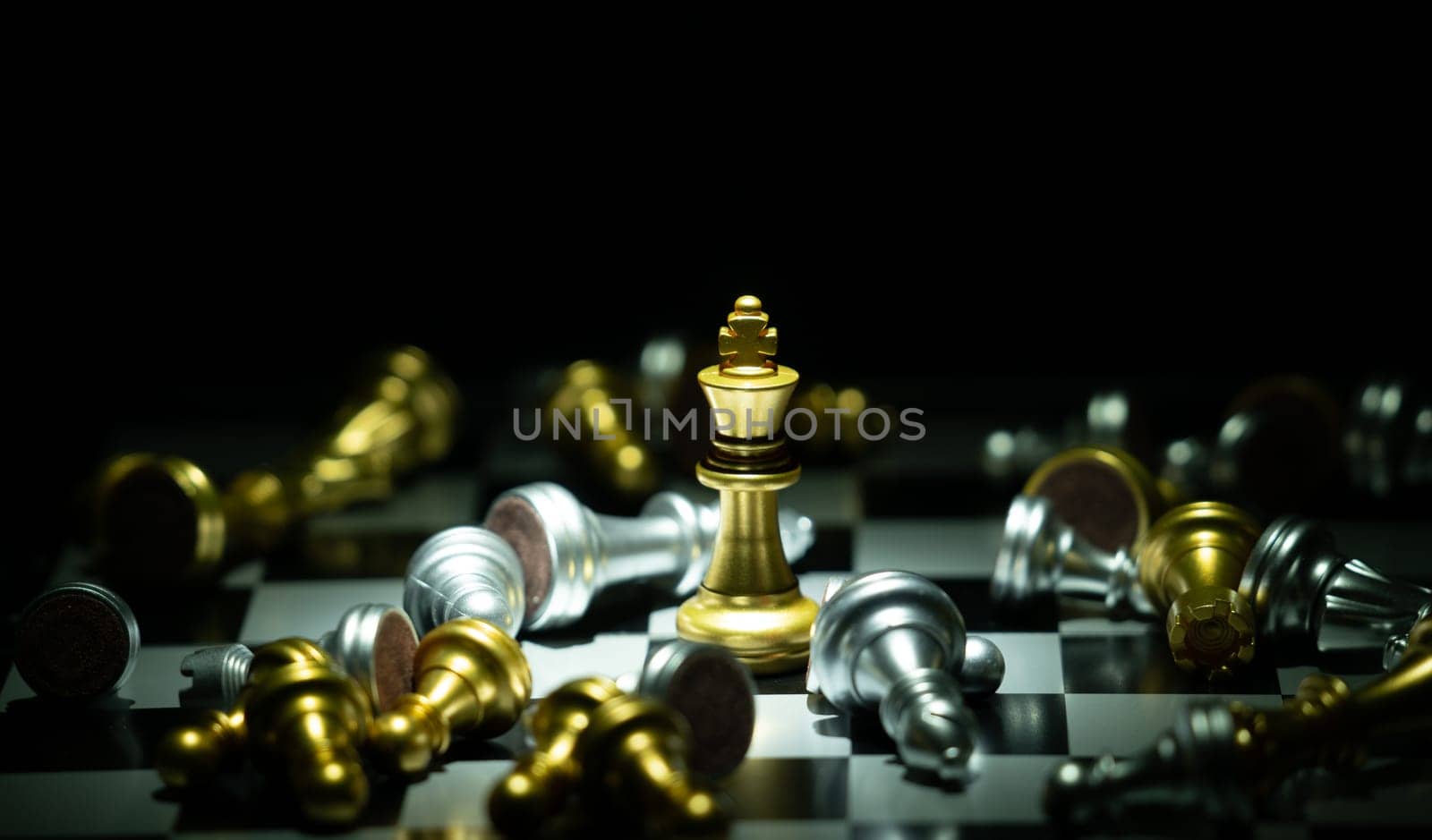 chess board game concept for competition and strategy