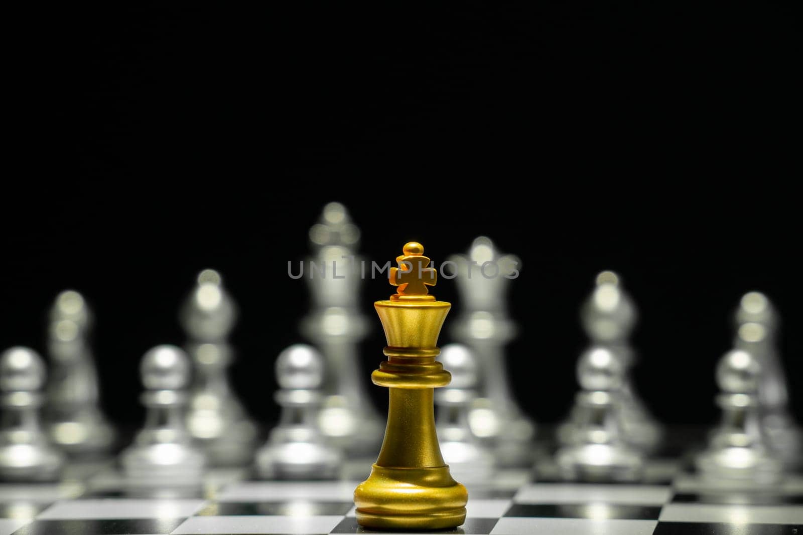 chess board game concept for competition and strategy