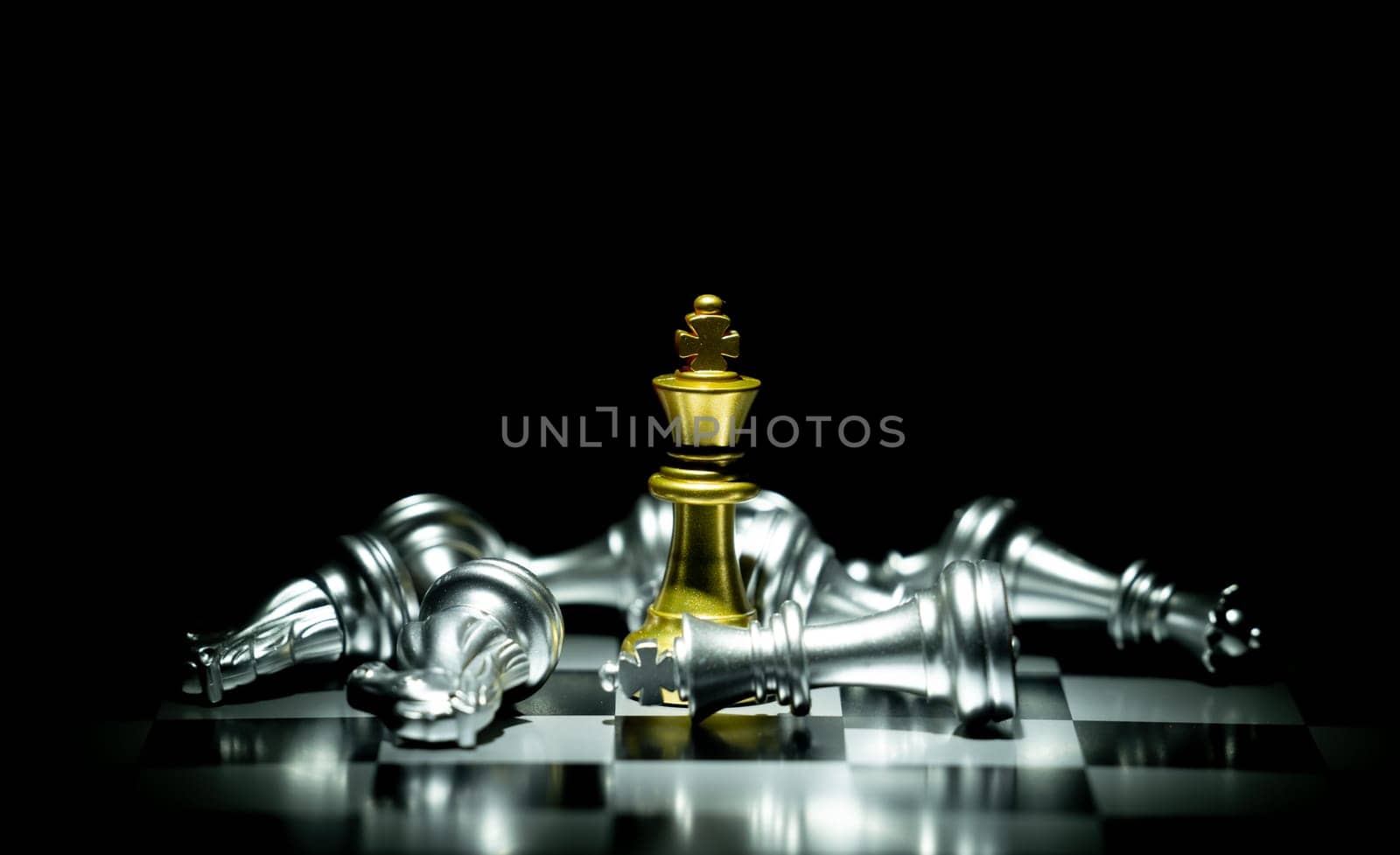 chess board game concept for competition and strategy