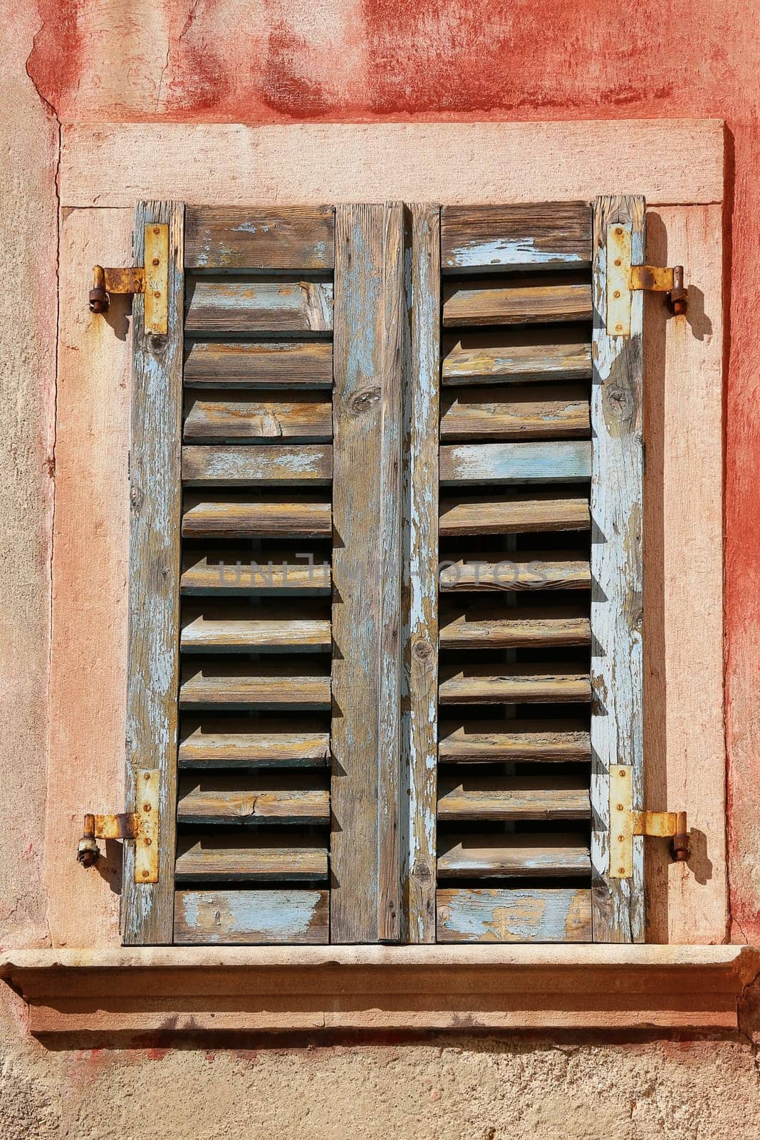 Weathered shutter