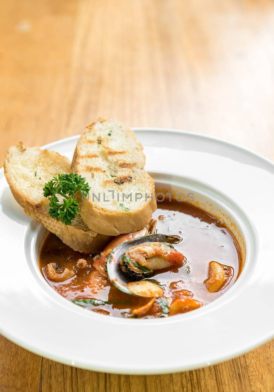 Pasta with Seafood Marinara sauce