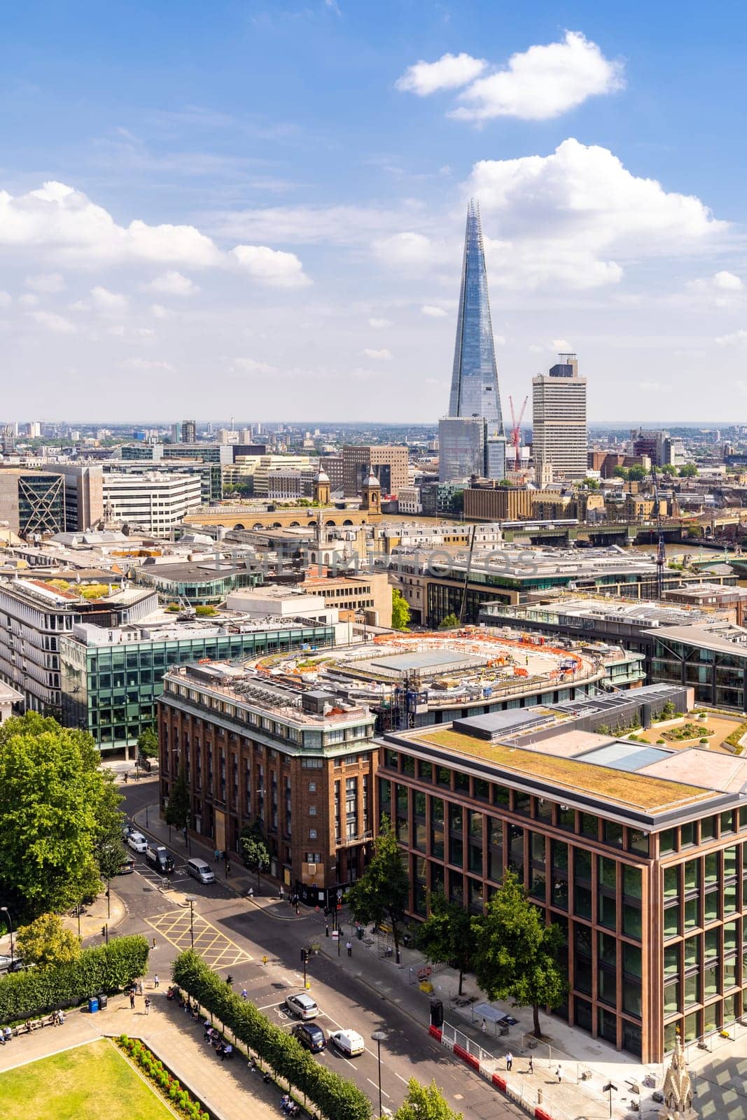 London downtown cityscape skylines building in London England UK