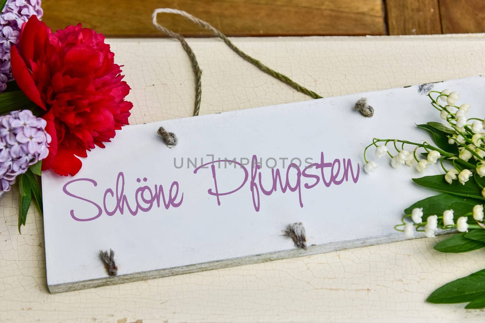 white chalkboard floral bouquet beautiful pentecost greeting.