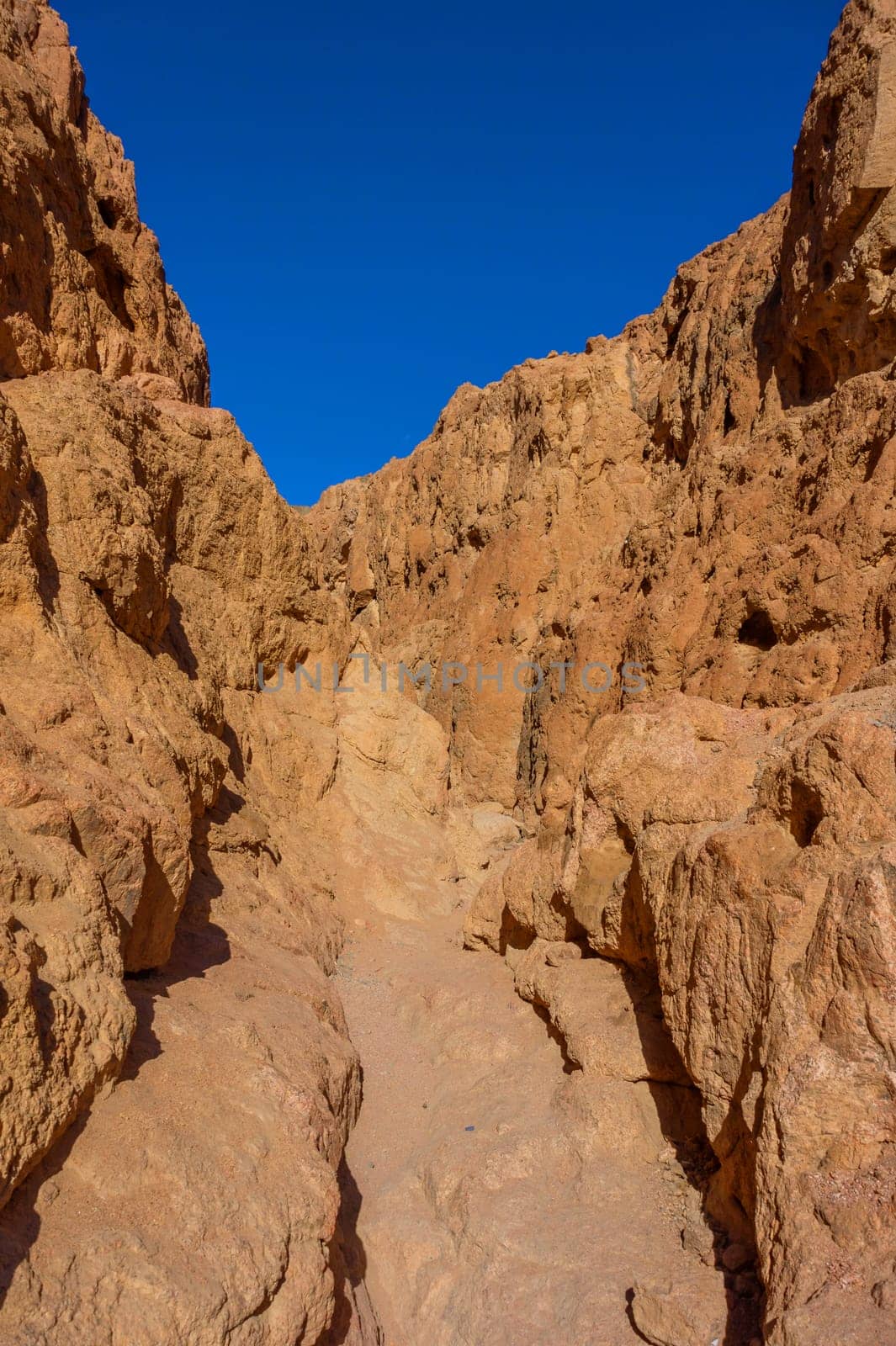 View of the mountains of Senai Peninsula in Egypt