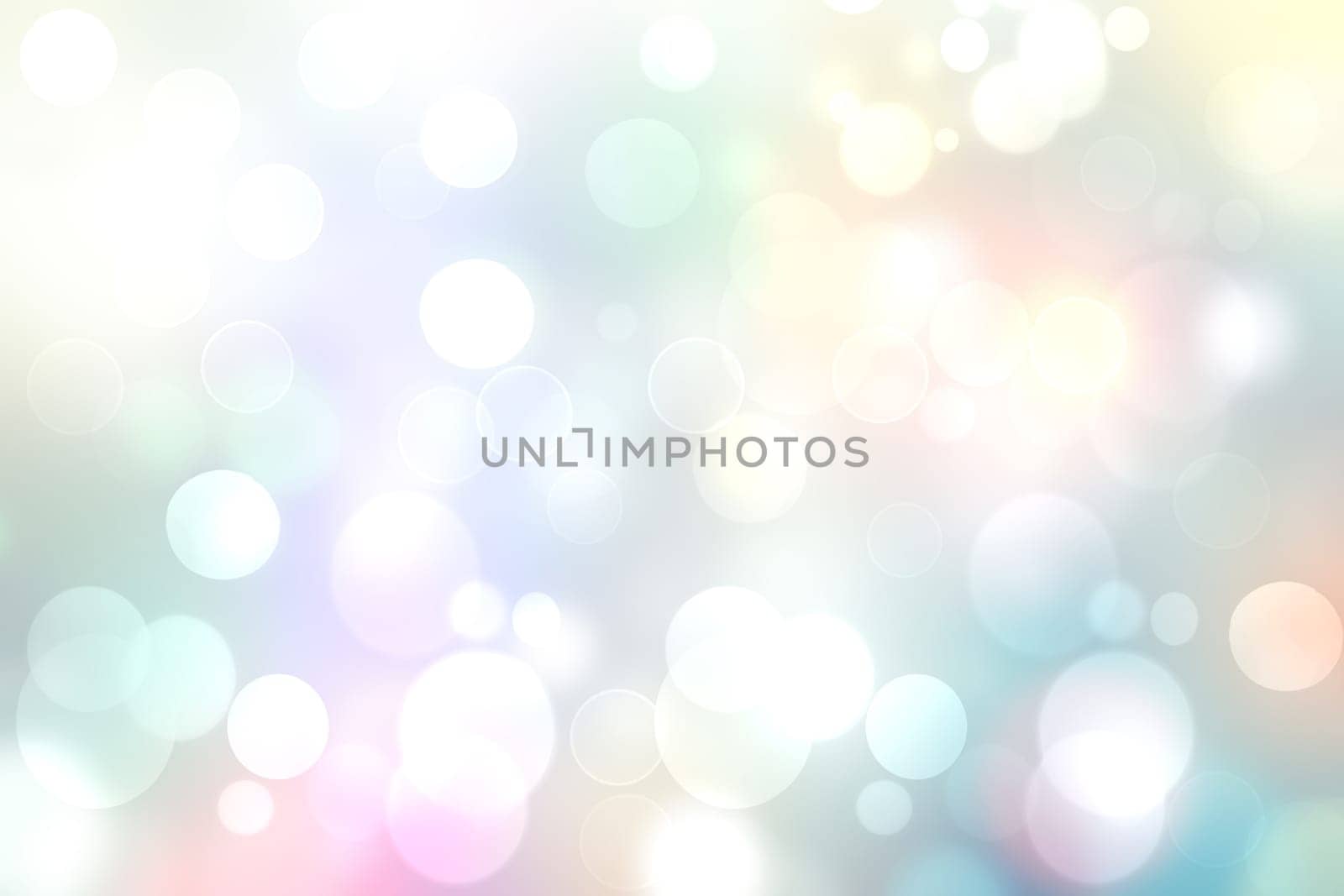 Abstract pastel vivid summer bokeh in soft color style background with free space for text. Beautiful texture.