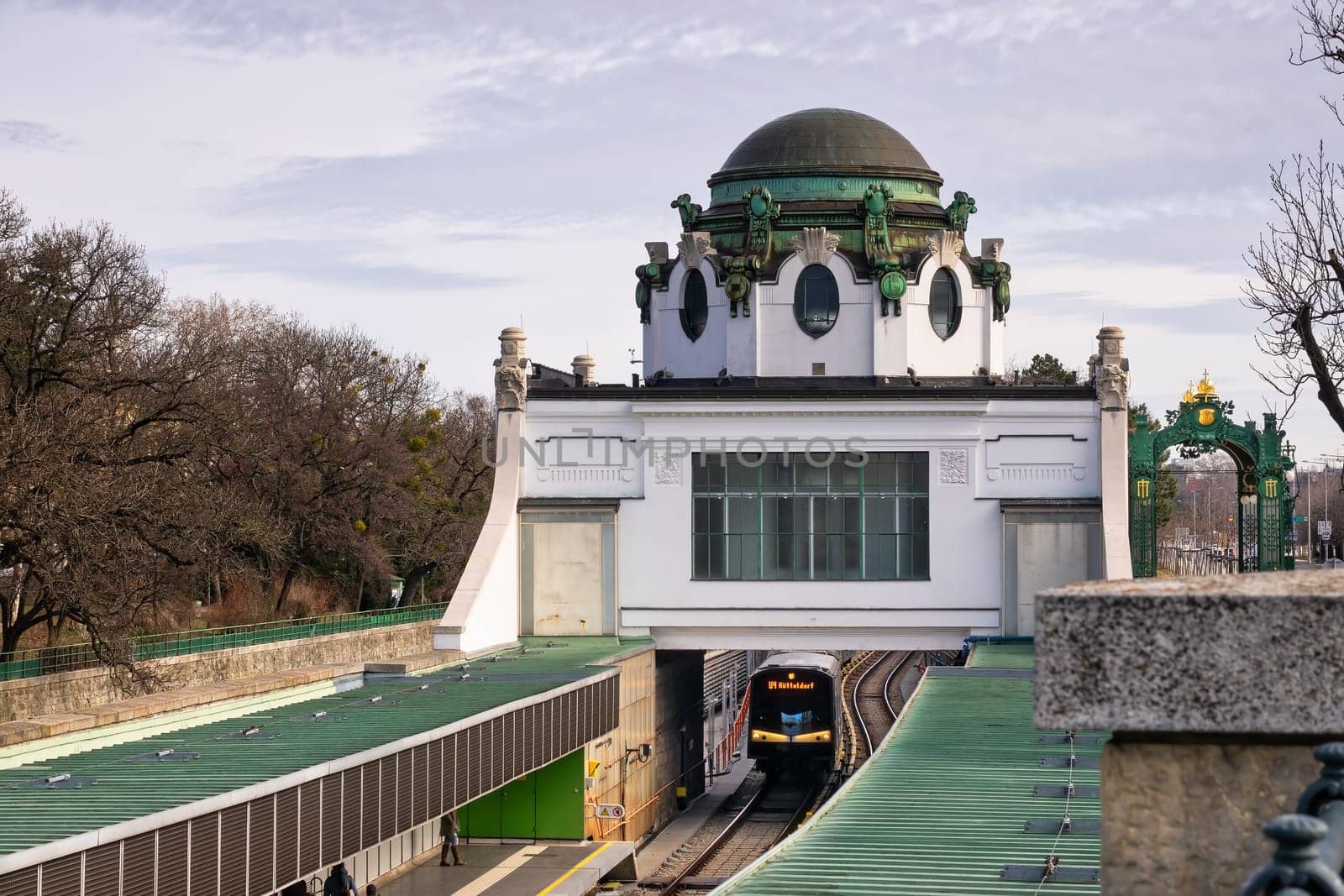 Otto Wagner Hofpavillon Hietzing, art nouveau in Vienna