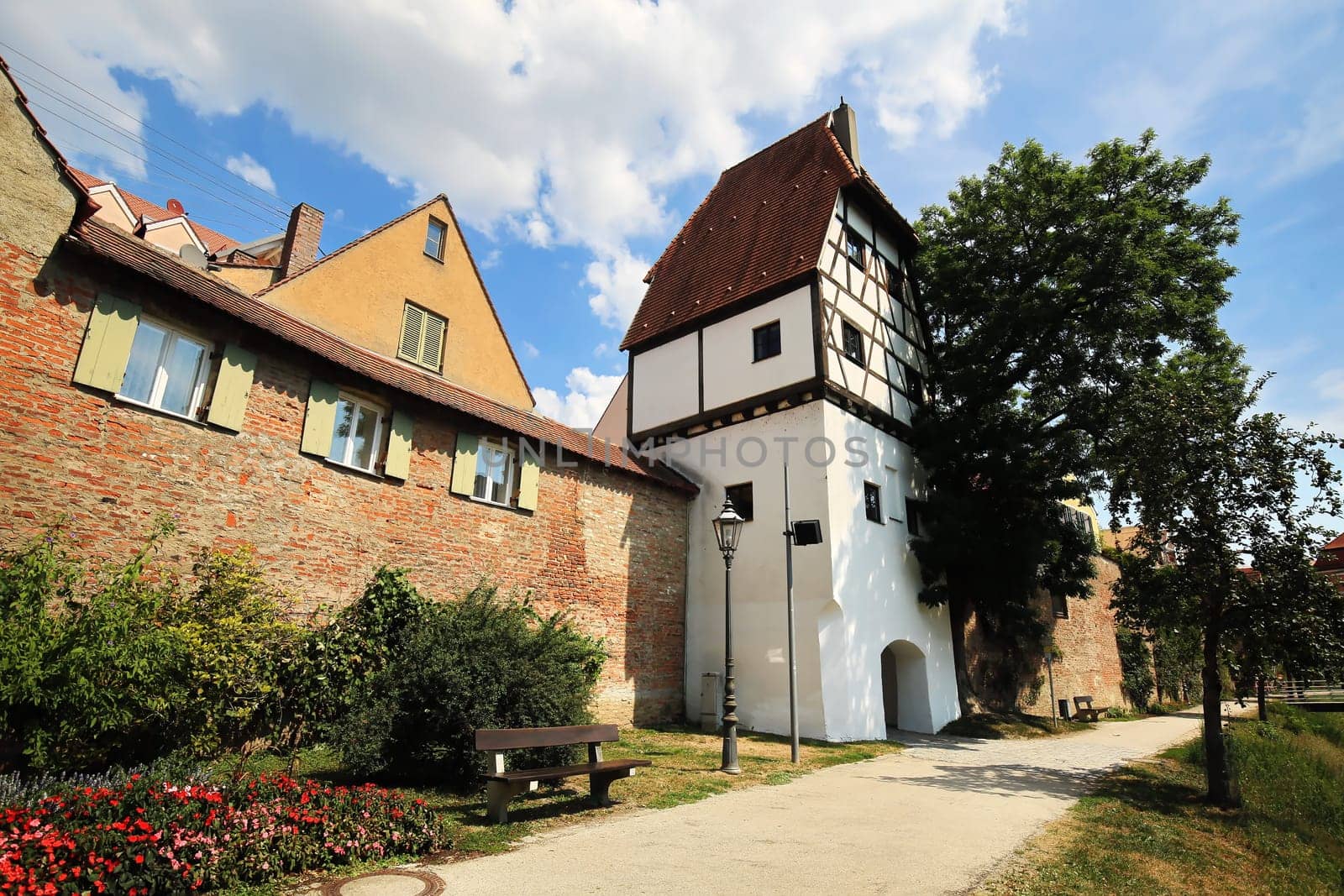 Färbertörl in Donauwörth is a city in Bavaria, Germany, with many historical attractions